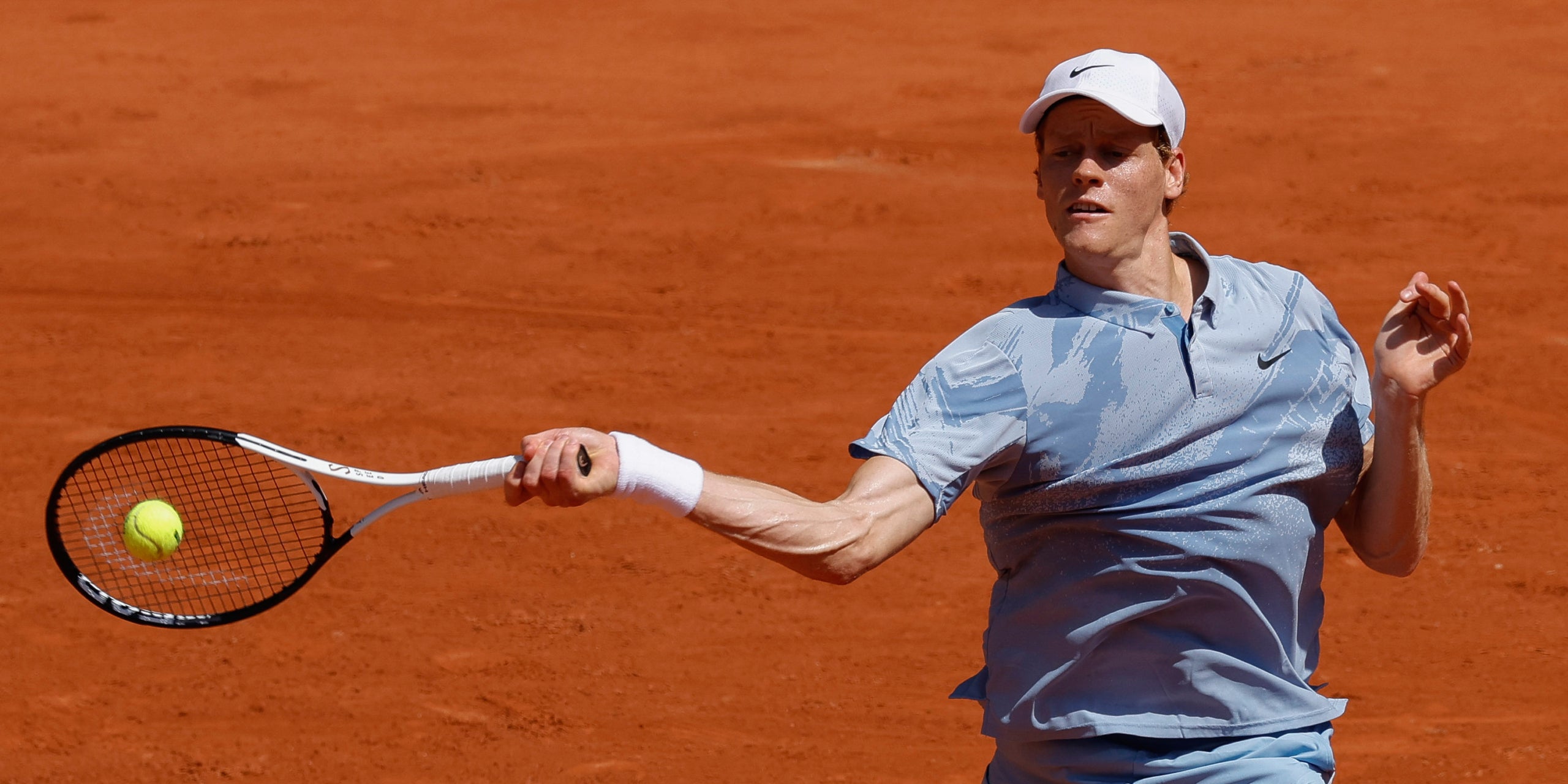 Jannik Sinner, durante un partido en Roland Garros | Europa Press