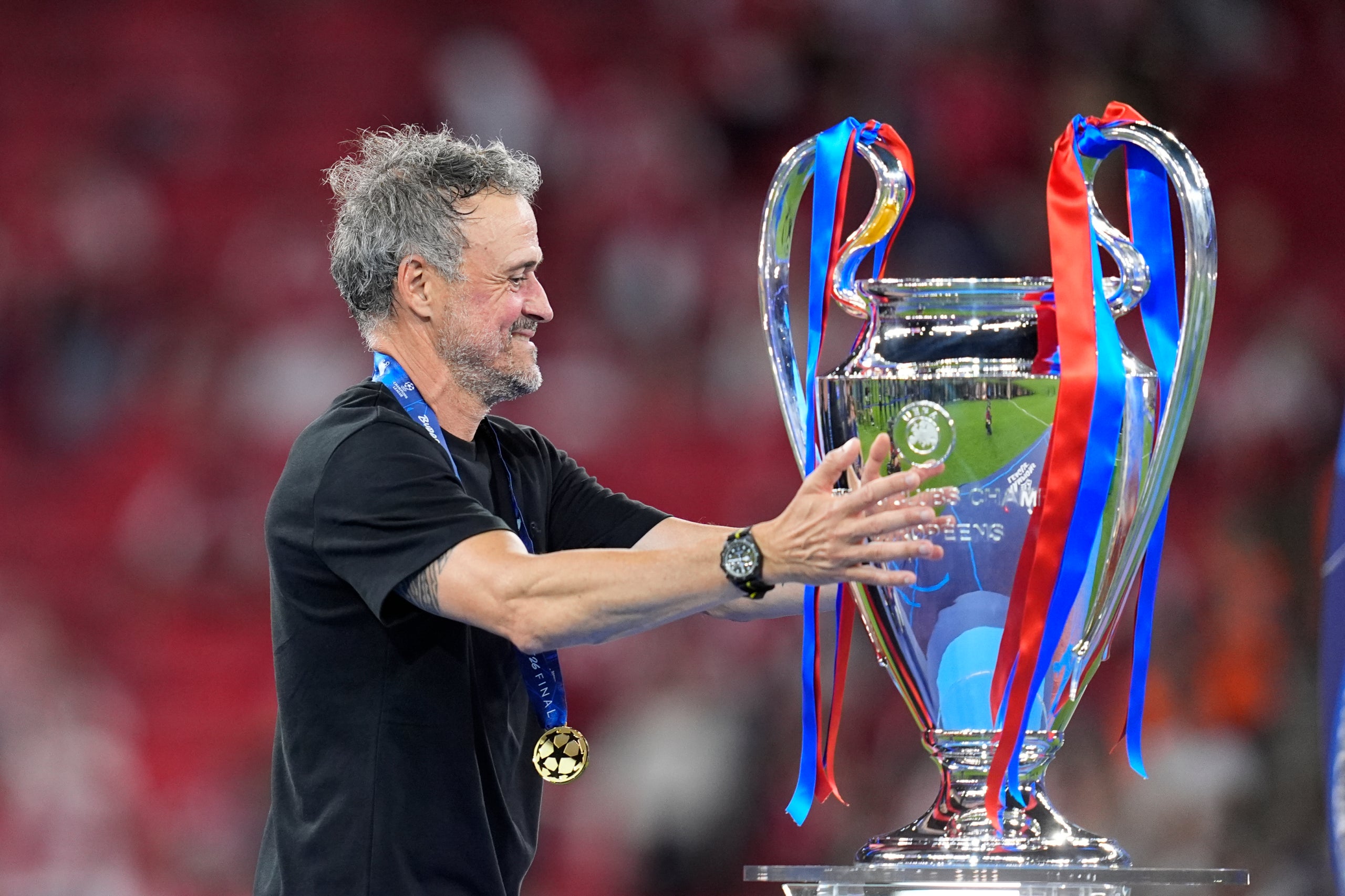 Luis Enrique torna a guanyar la Champions per segon any seguit. | Europa Press