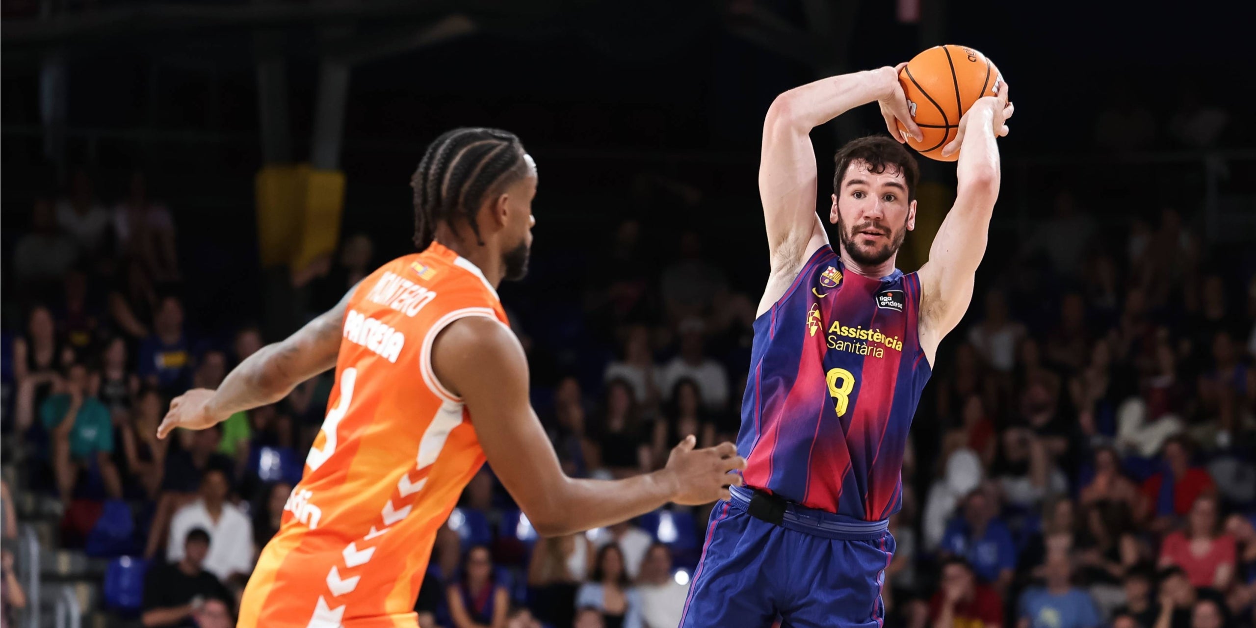 Darío Brizuela a la derrota del Barça contra València Basket. | Europa Press