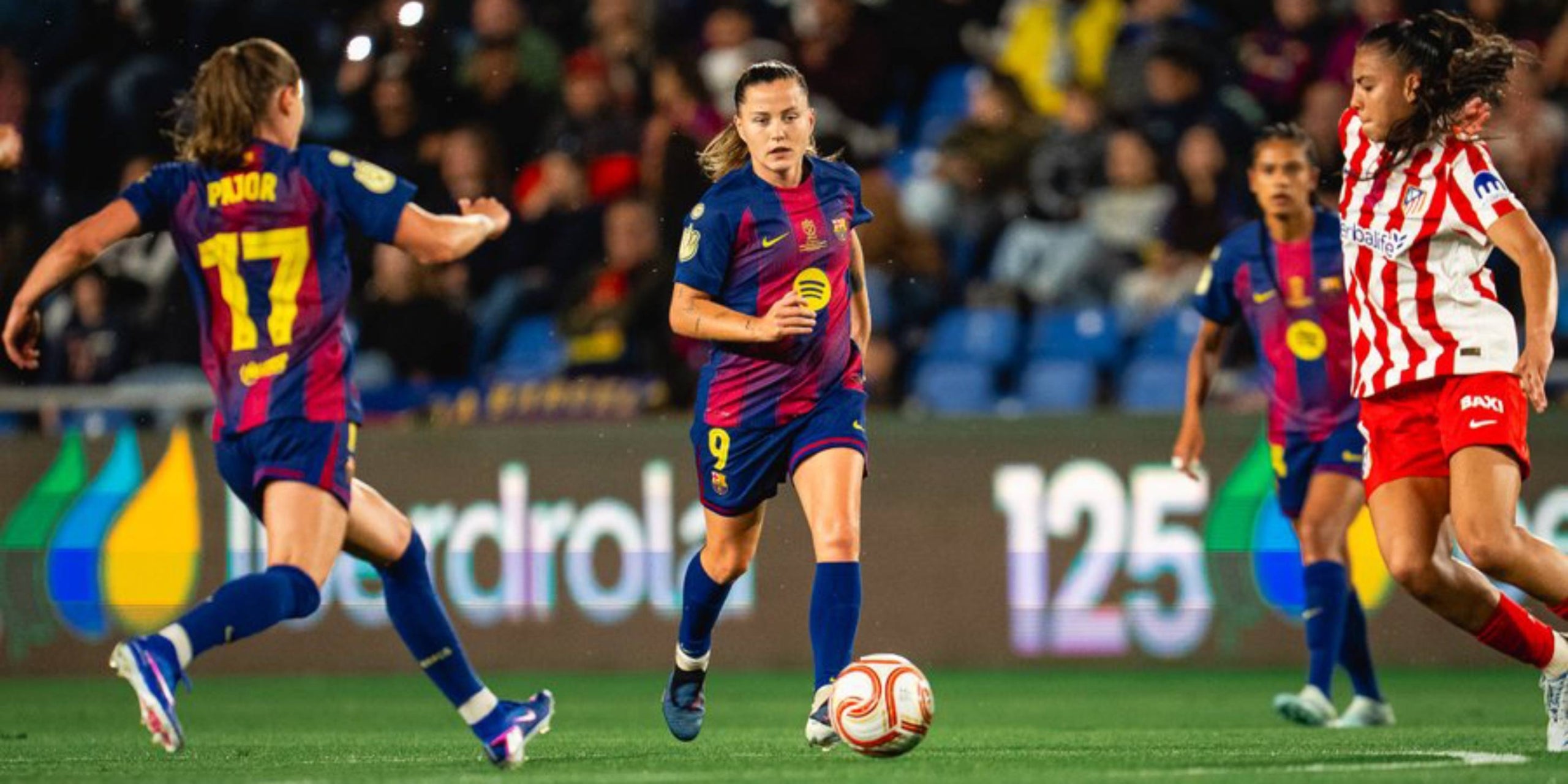 Claudia Pina i Pajor a la final de la Copa. | FCB