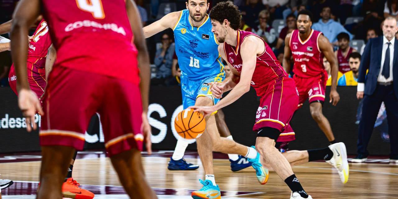 Oriol Paulí, durant el Lleida-Gran Canaria | @flleida