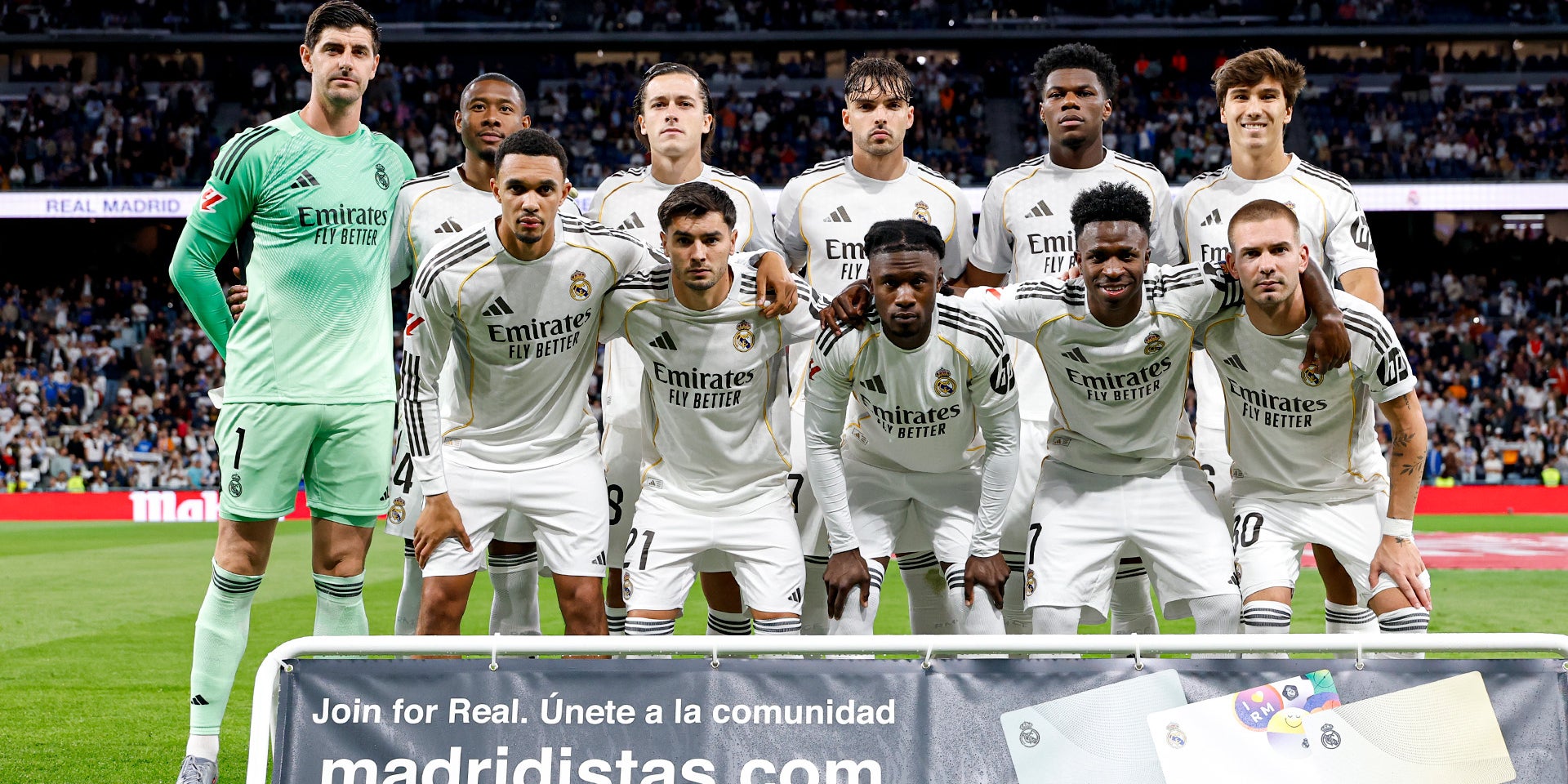 L'onze titular del Madrid, en el partit contra l'Oviedo | Real Madrid CF