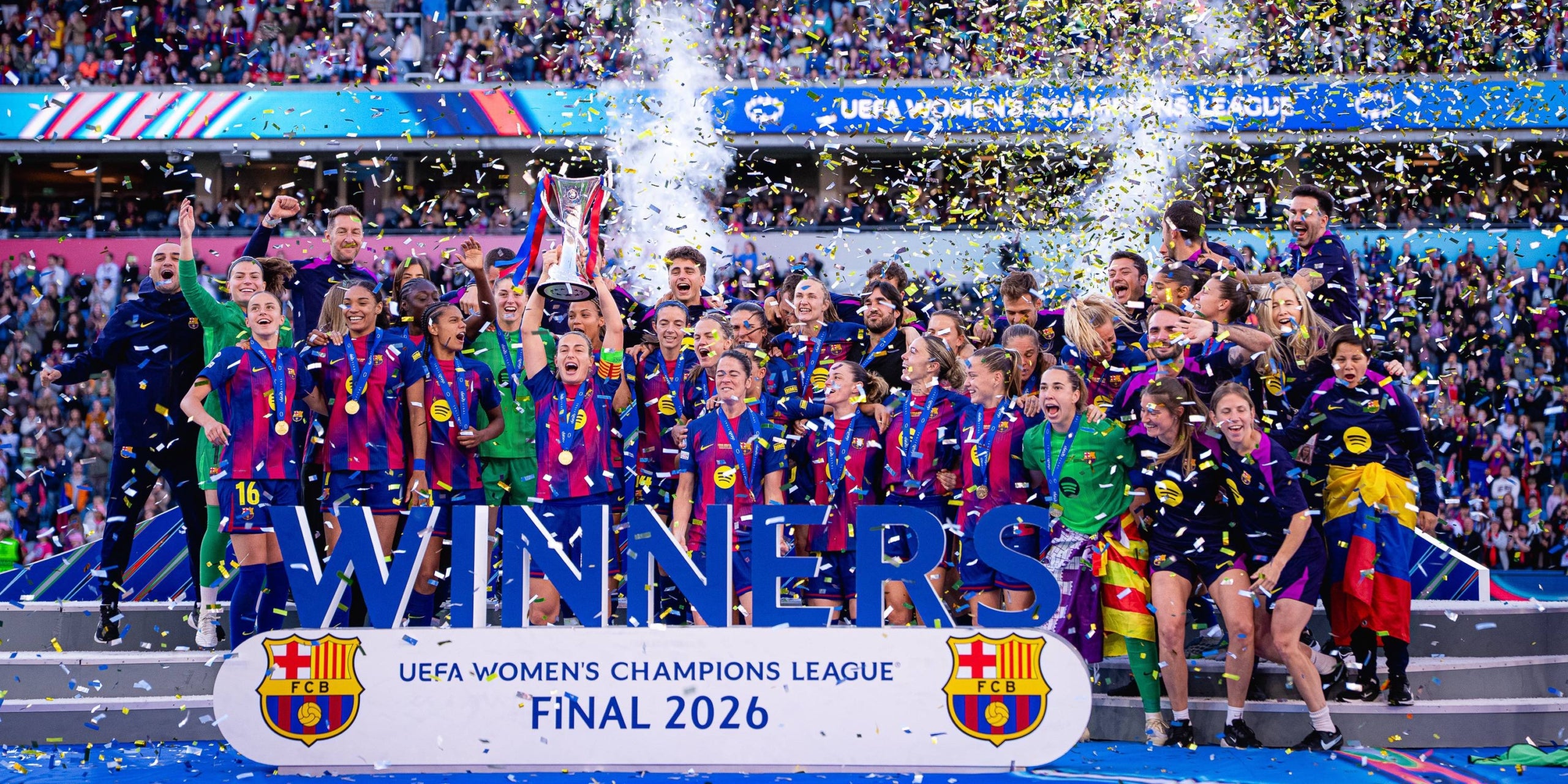 La quarta Champions del Barça Femení. | FC Barcelona