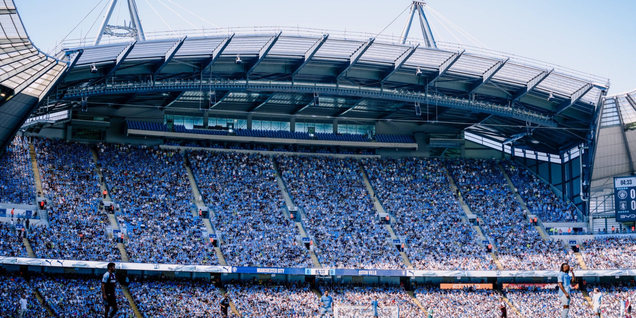 The Pep Guardiola Stand. | Manchester City