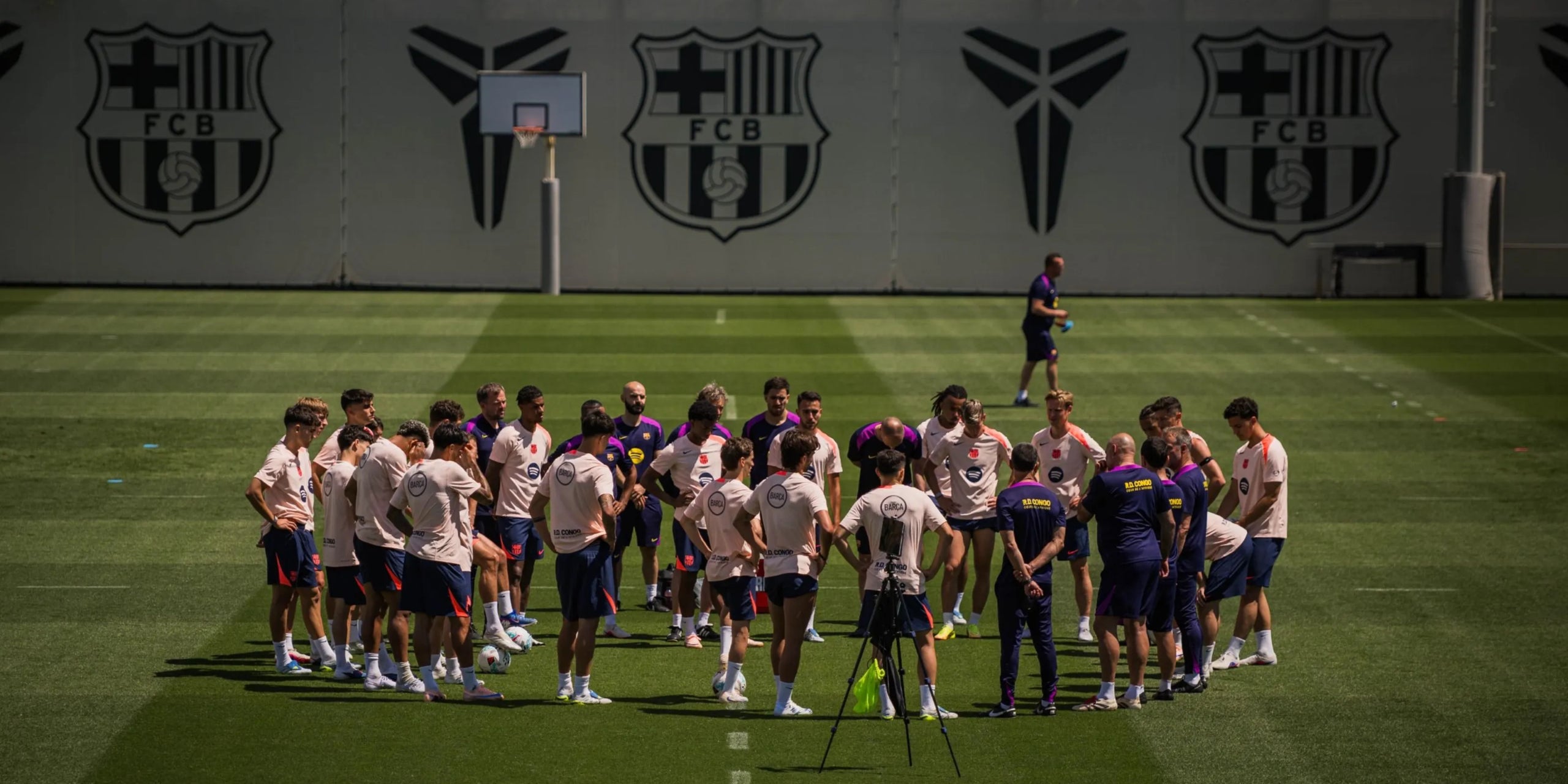 Els jugadors del Barça, durant un entrenament | FC Barcelona