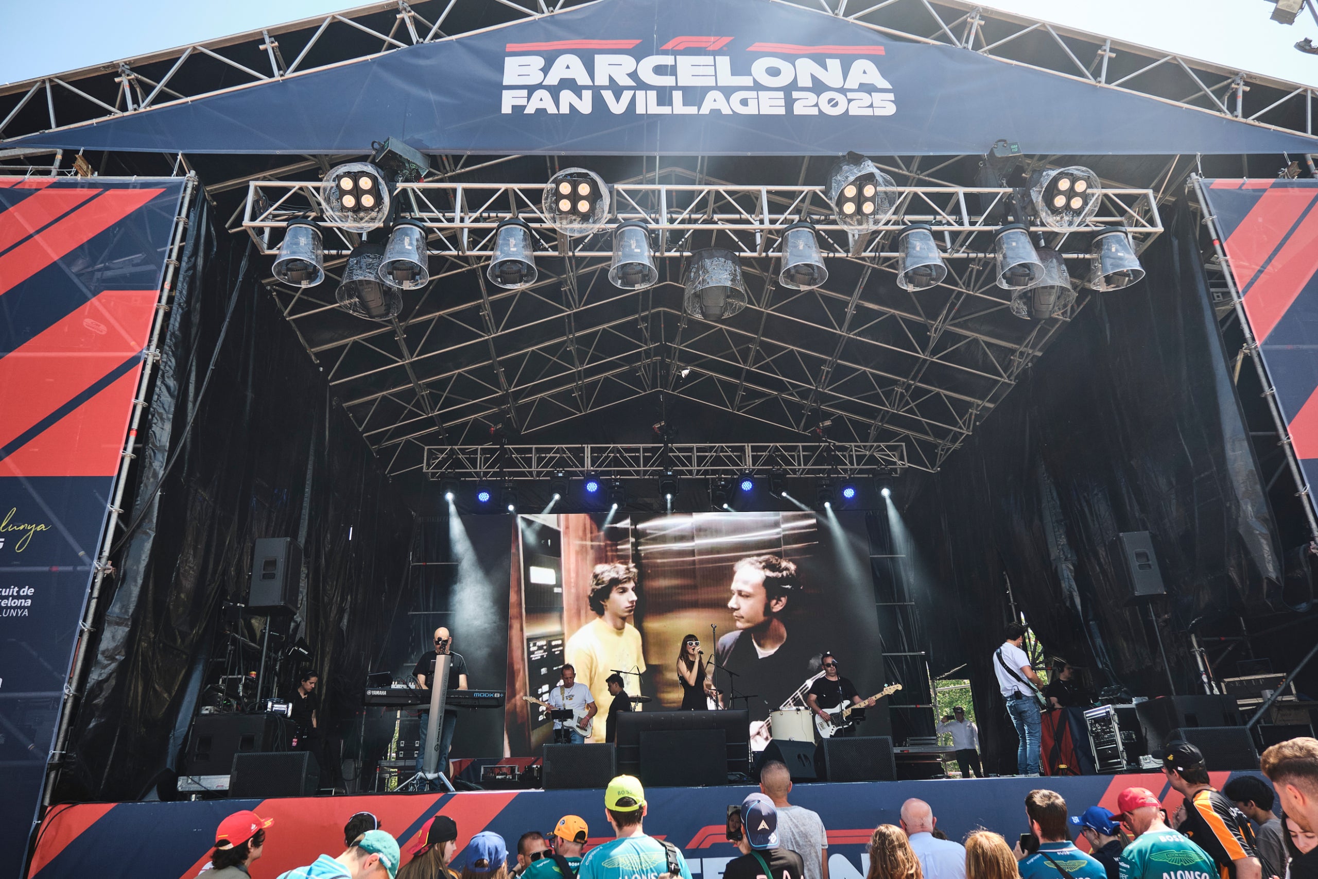 La música tampoc faltarà a la Formula 1 Barcelona Fan Village / Cedida