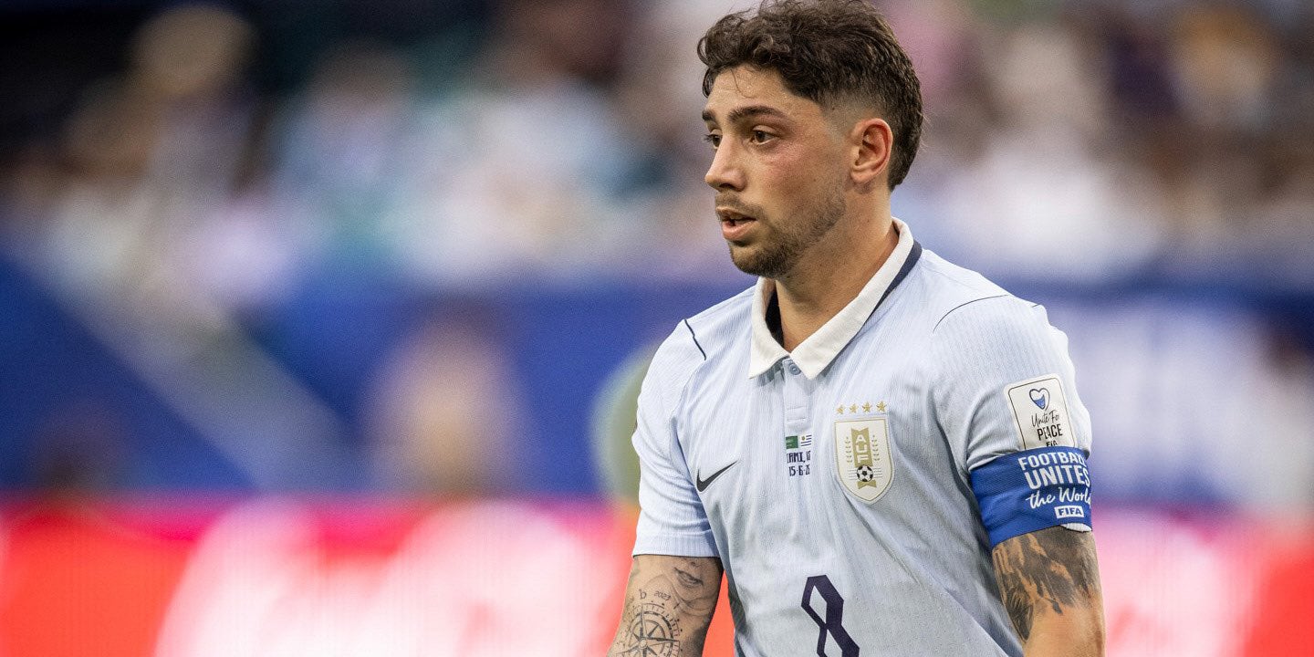 Fede Valverde, durant el partit contra l'Aràbia Saudita | @Uruguay