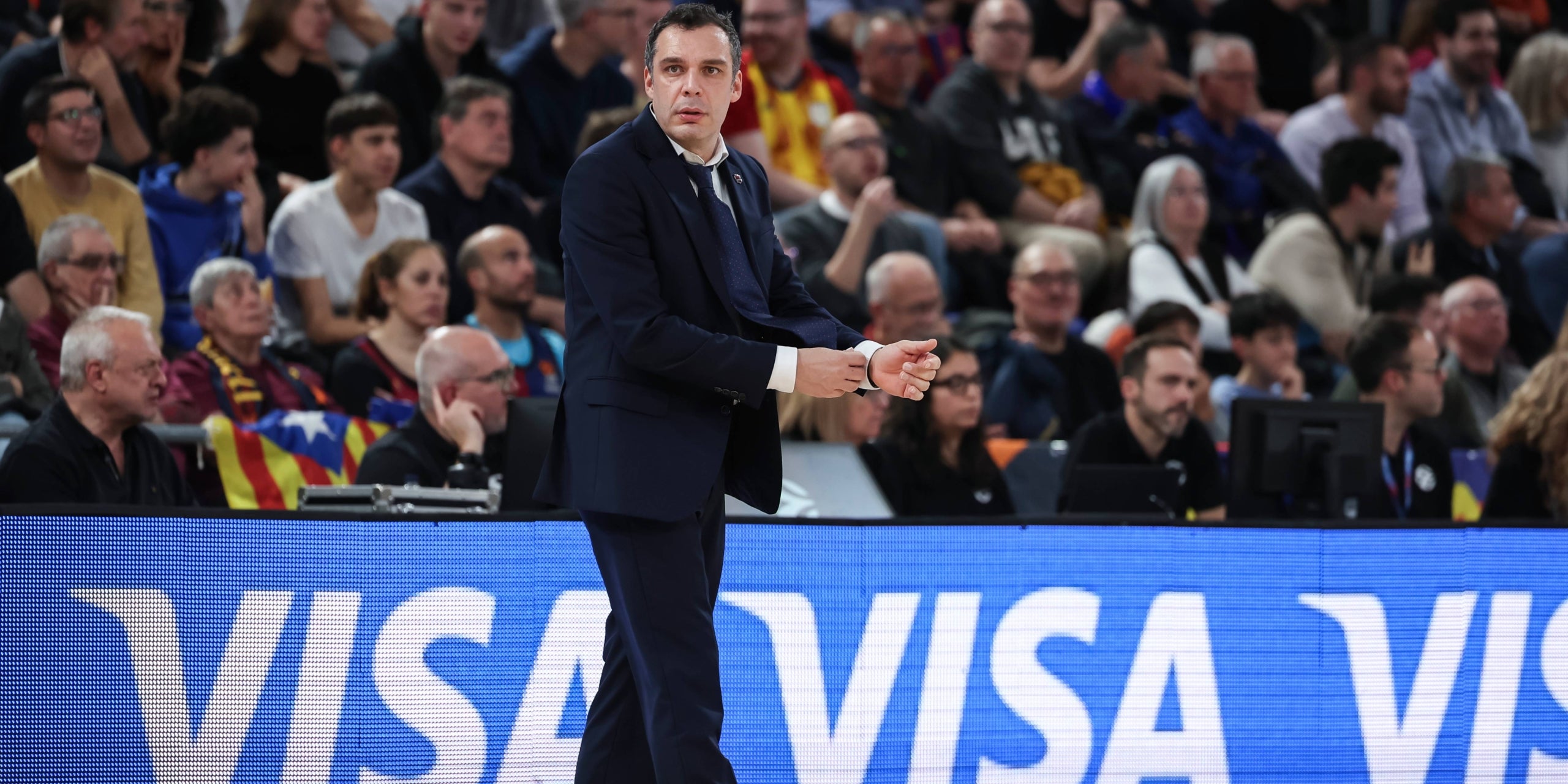 Paolo Galbiati, al Palau Blaugrana | Europa Press