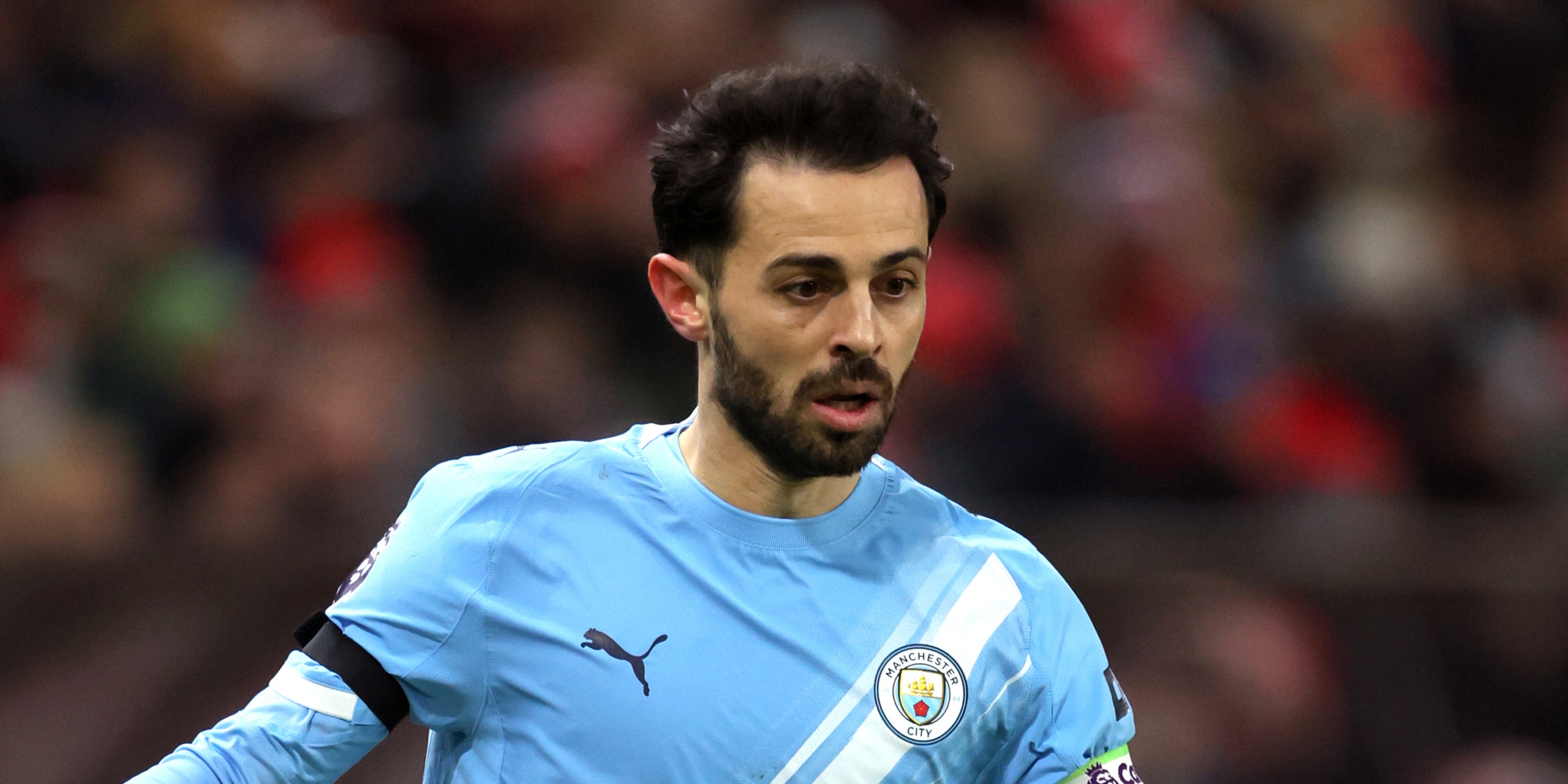 Bernardo Silva, durant un partit amb el Manchester City | Europa Press