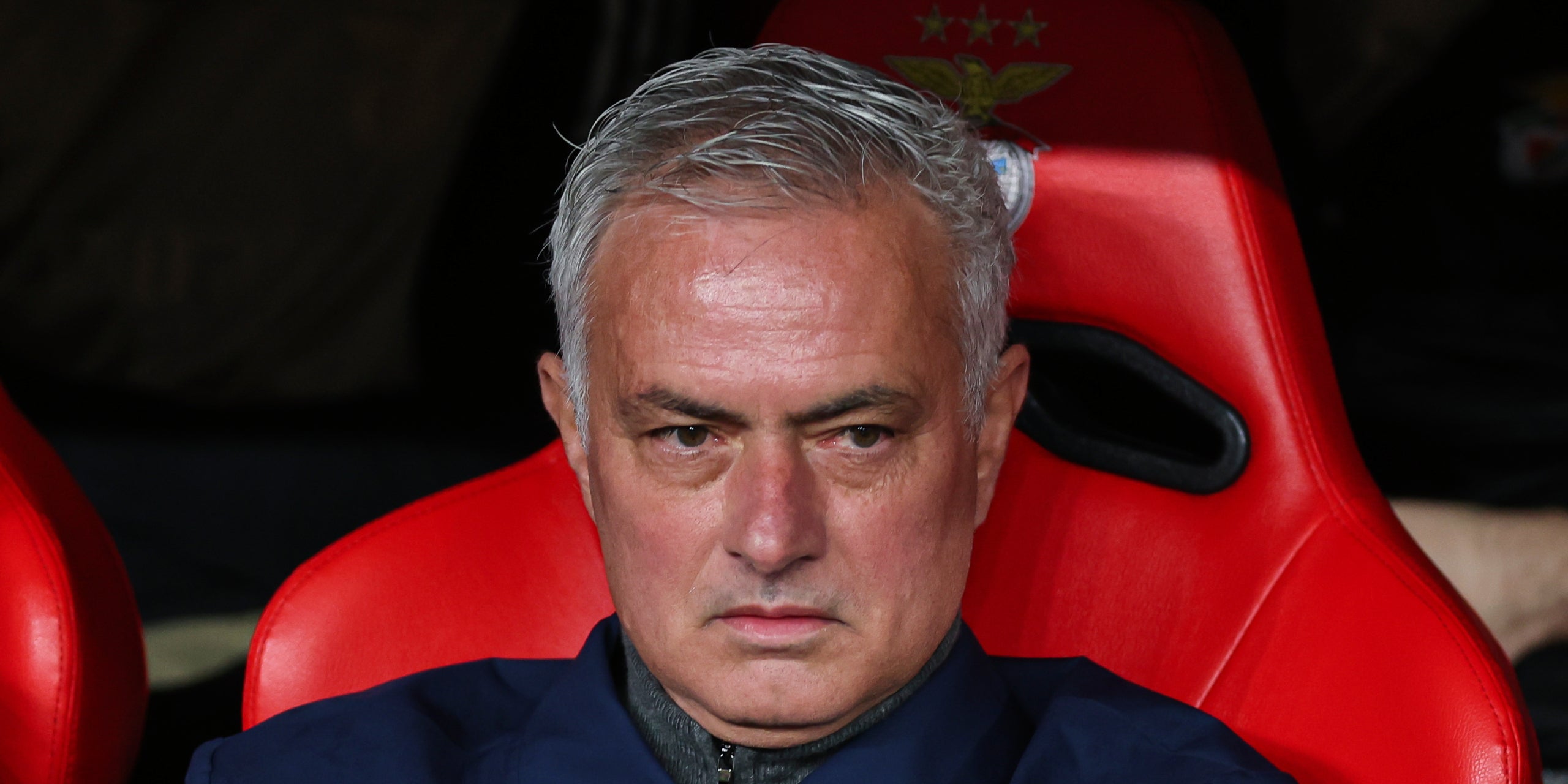 José Mourinho, durant un partit amb el Benfica | Europa Press