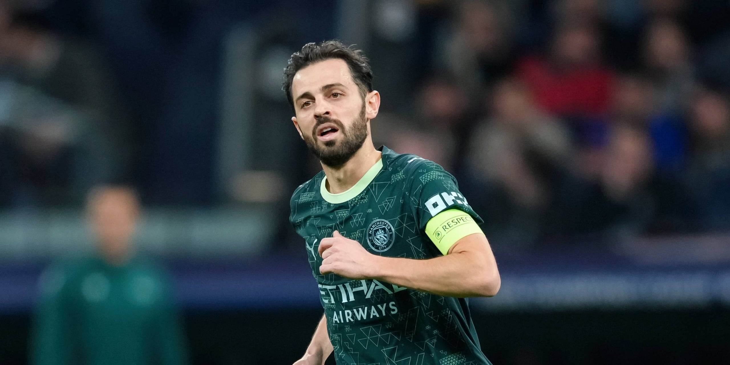 Bernardo Silva, durant un partit amb el Manchester City | Europa Press