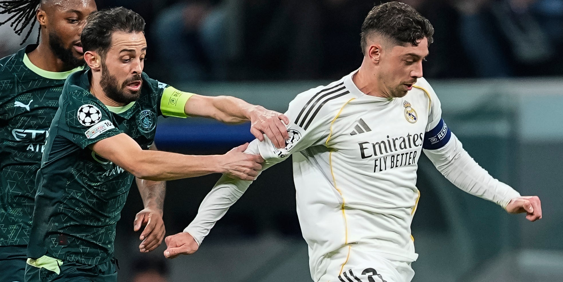 Bernardo Silva, durant un partit contra el Madrid | Europa Press