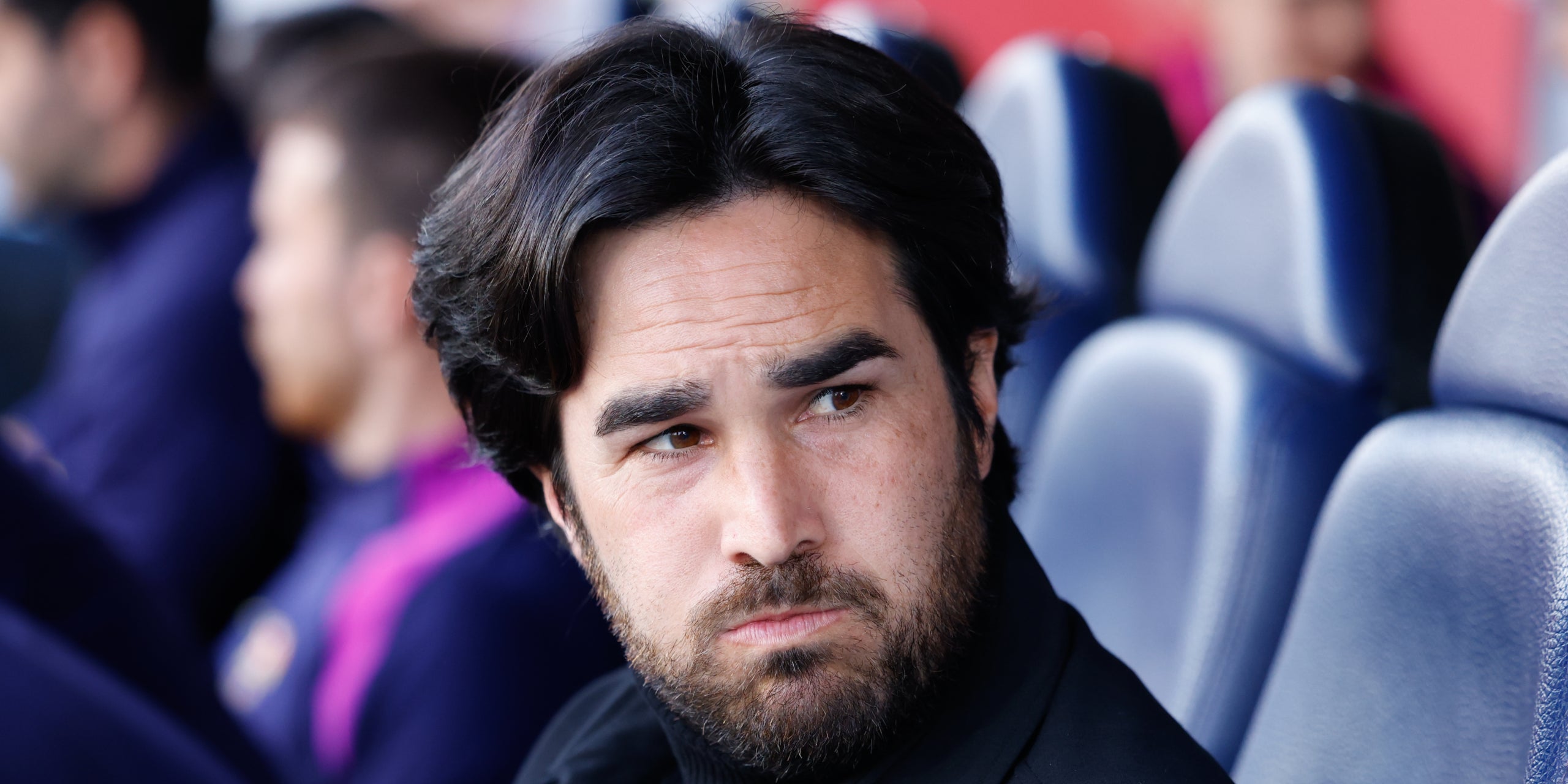 L'entrenador Pere Romeu, durant un partit amb el Barça femení | Europa Press