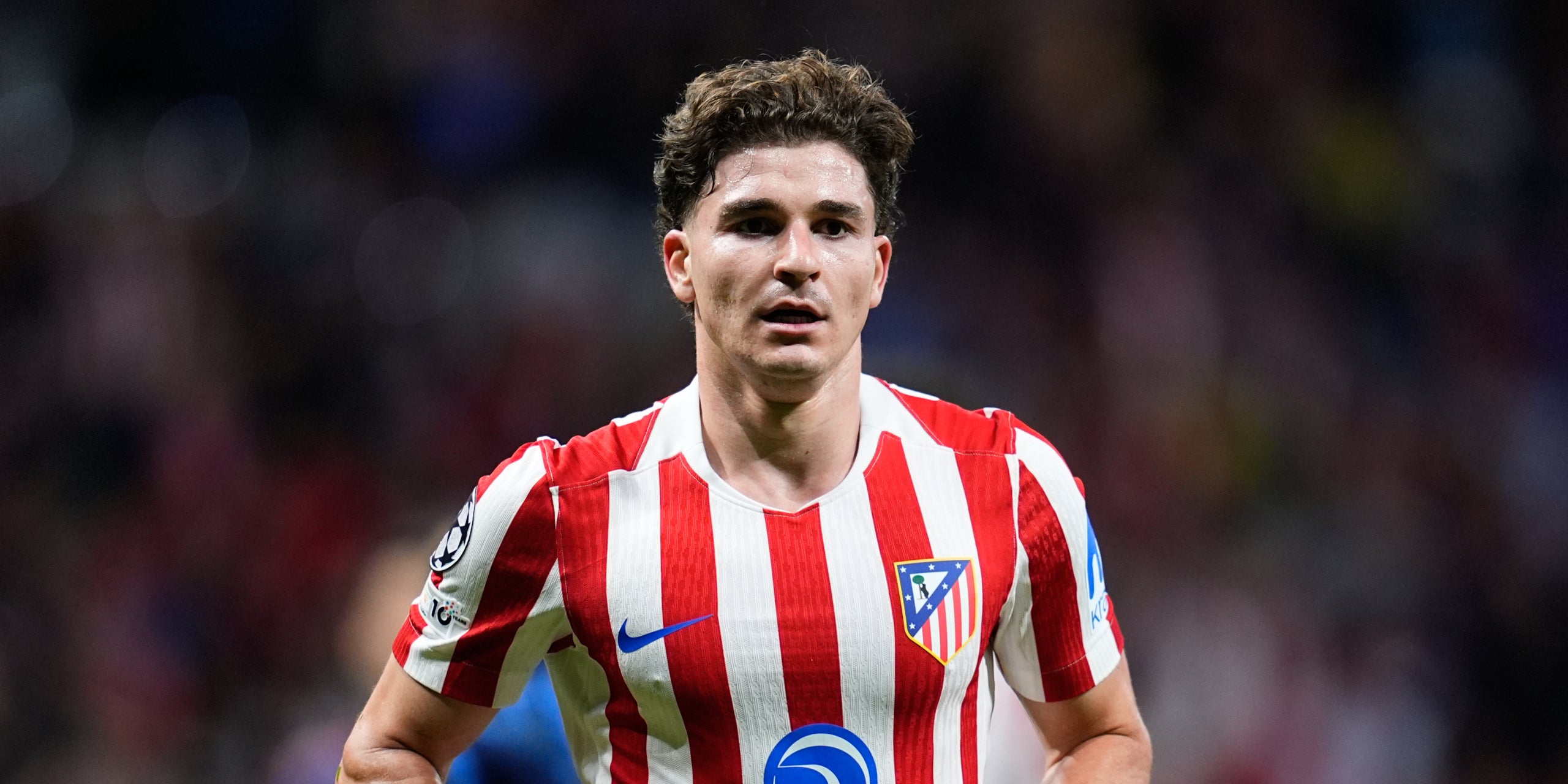 Julián Alvarez, durant un partit amb l'Atlètic de Madrid | Europa Press