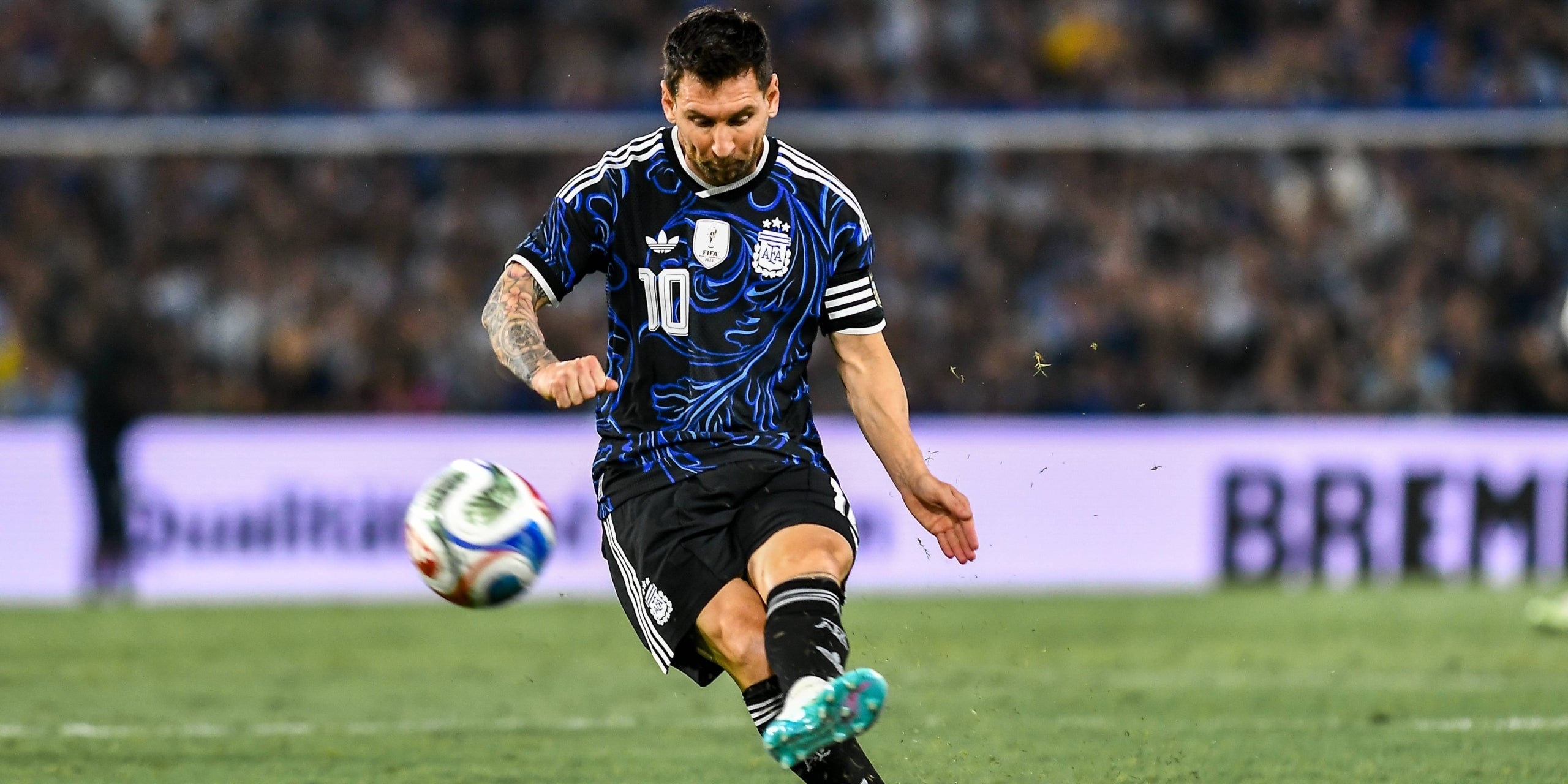 Leo Messi, durant l'amistós contra Islàndia | Europa Press