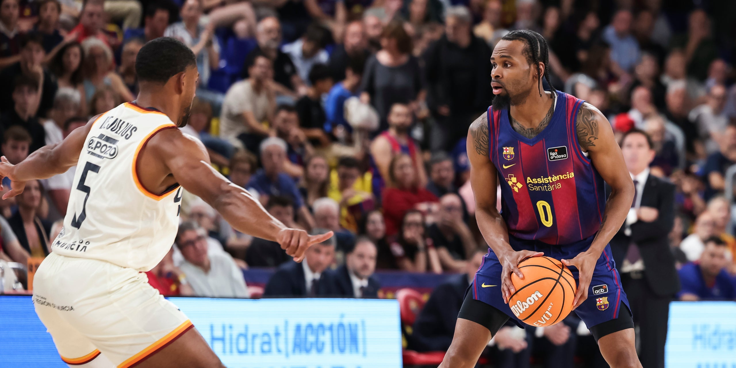 Kevin Punter, durant el Barça-UCAM Múrcia d'ACB | Europa Press