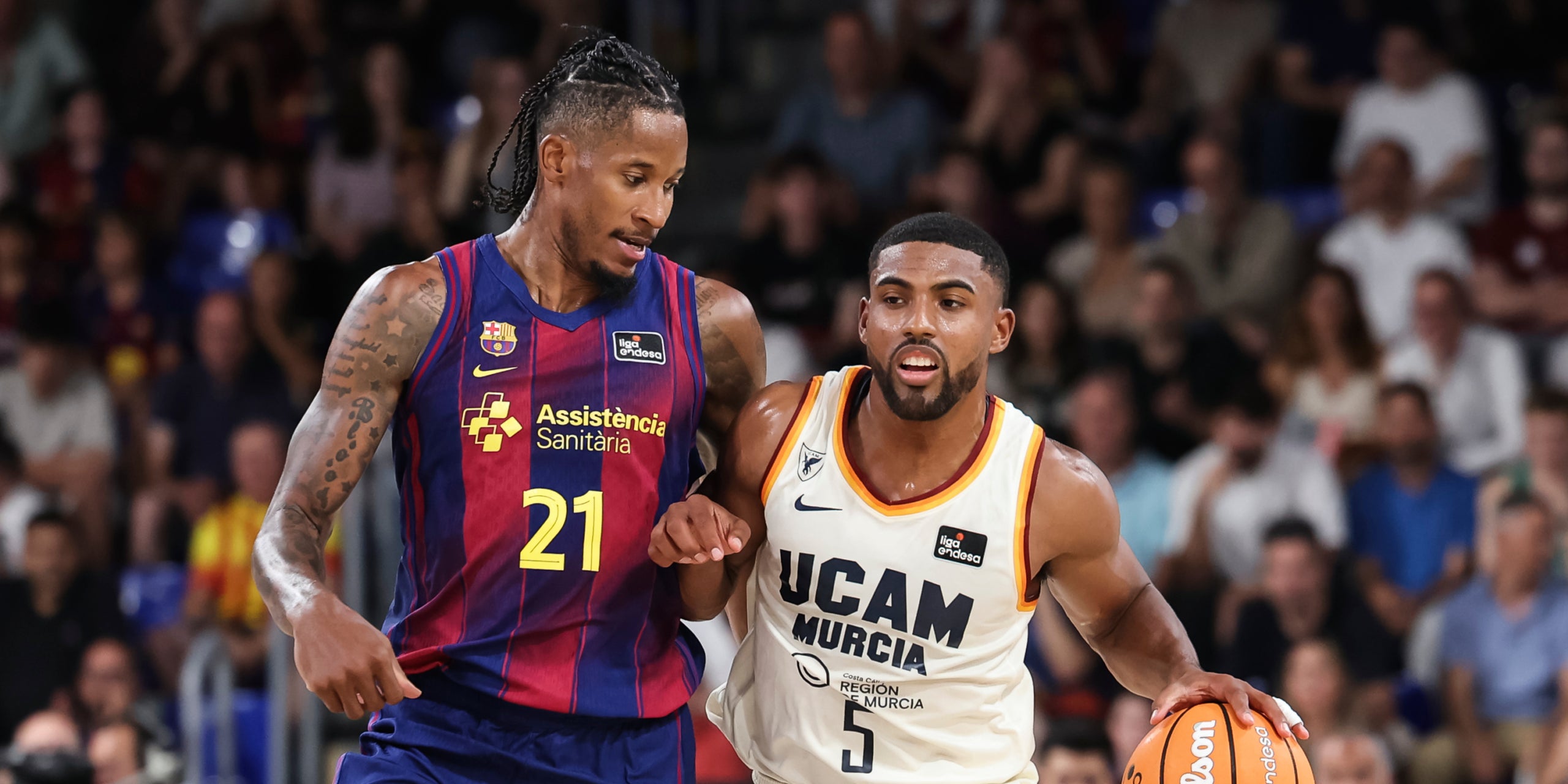 Will Clyburn, durant el Barça-UCAM Múrcia d'ACB | Europa Press