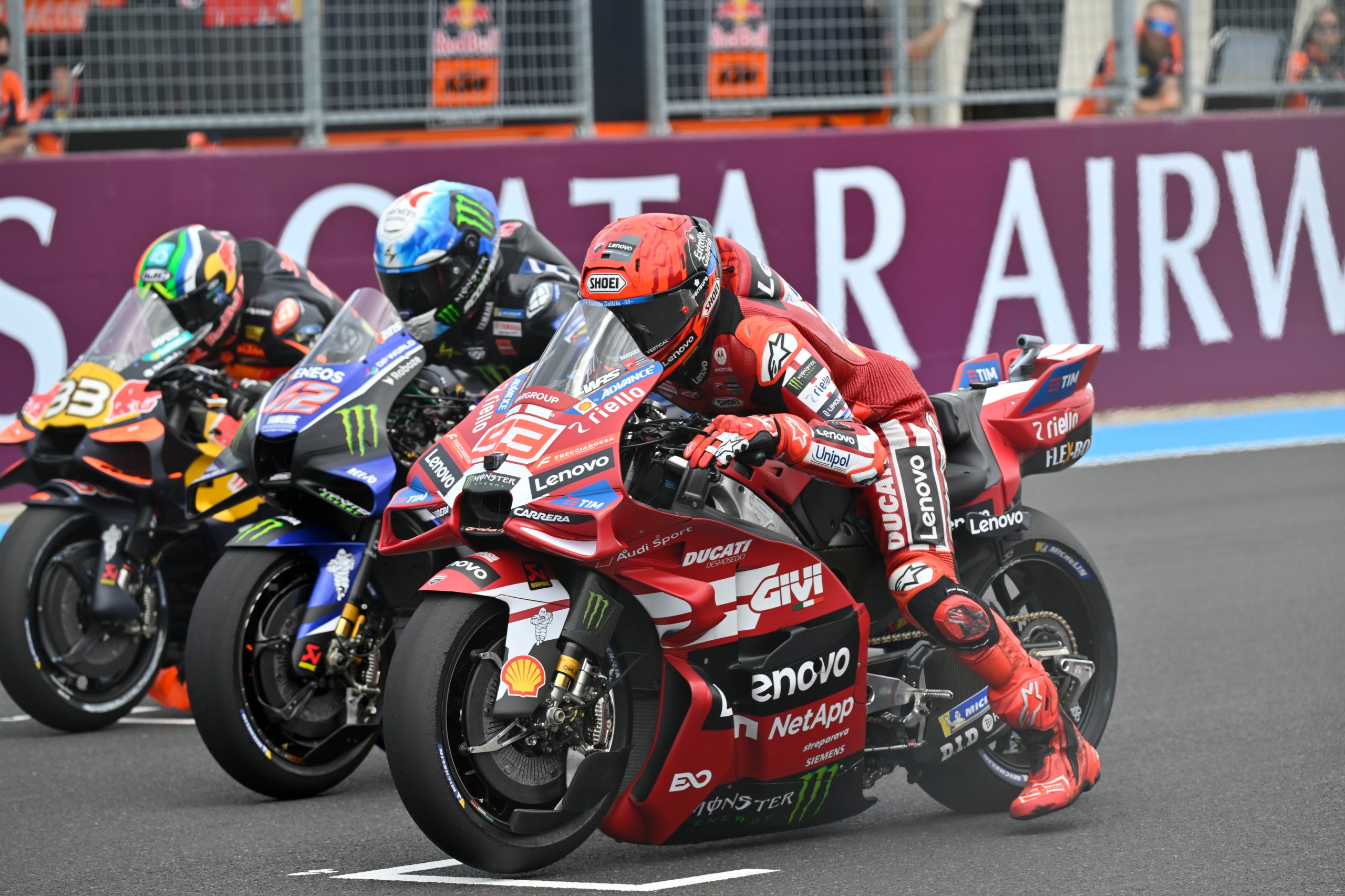 La sortida de la cursa sprint al GP d'Hongria. | Europa Press.