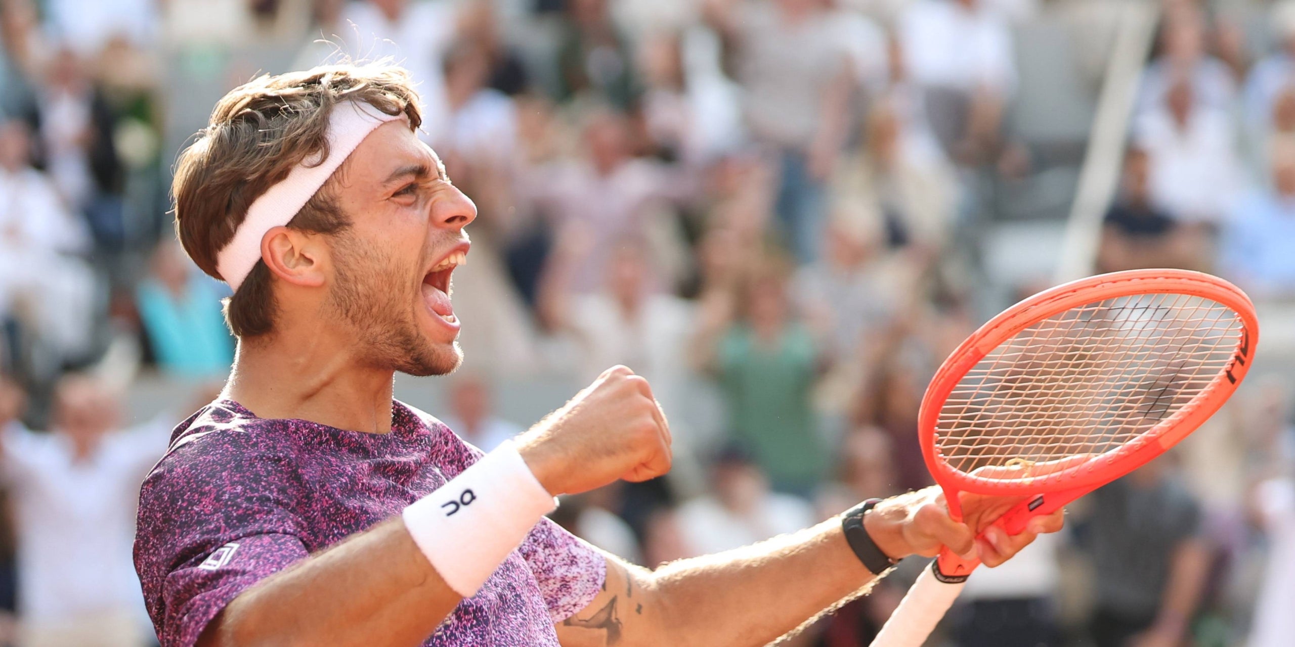 L'italià Flavio Cobolli, a la final del Roland Garros. | Europa Press.