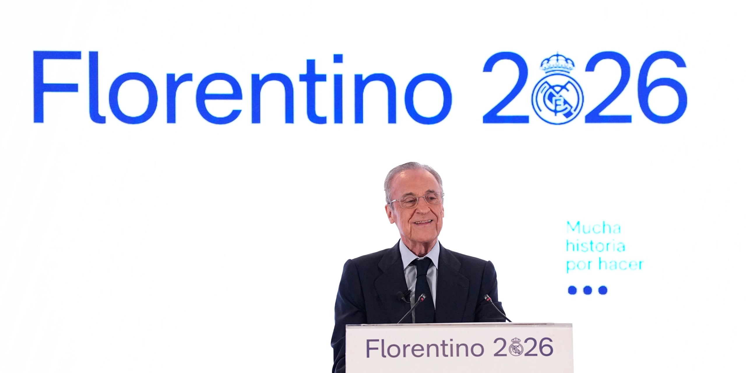 El discurs de Florentino després de guanyar les eleccions. | Europa Press