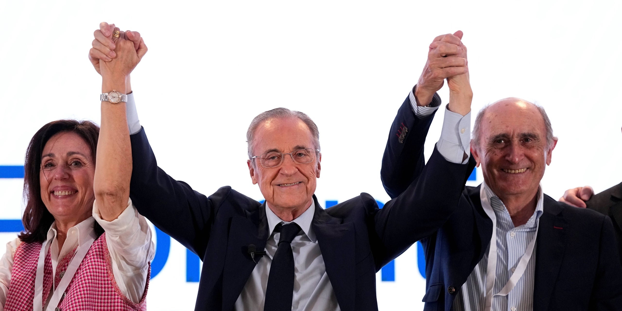 Florentino Pérez guanya les eleccions. | Europa Press.