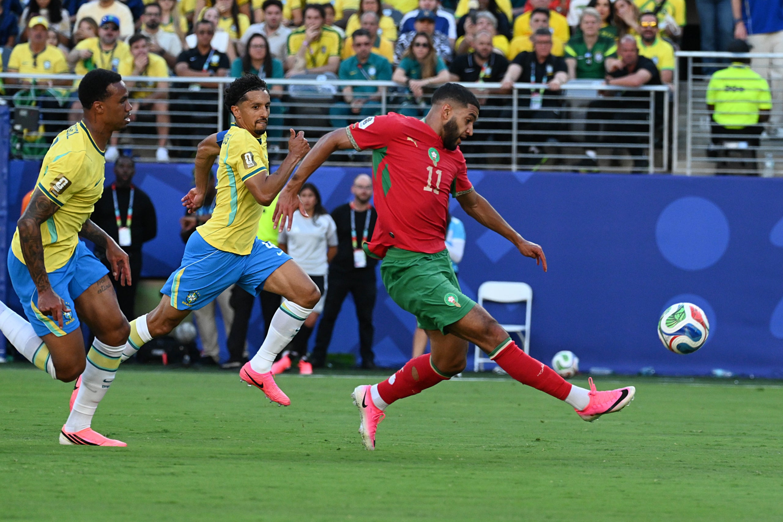 El gol de Saibari contra el Brasil | Europa Press