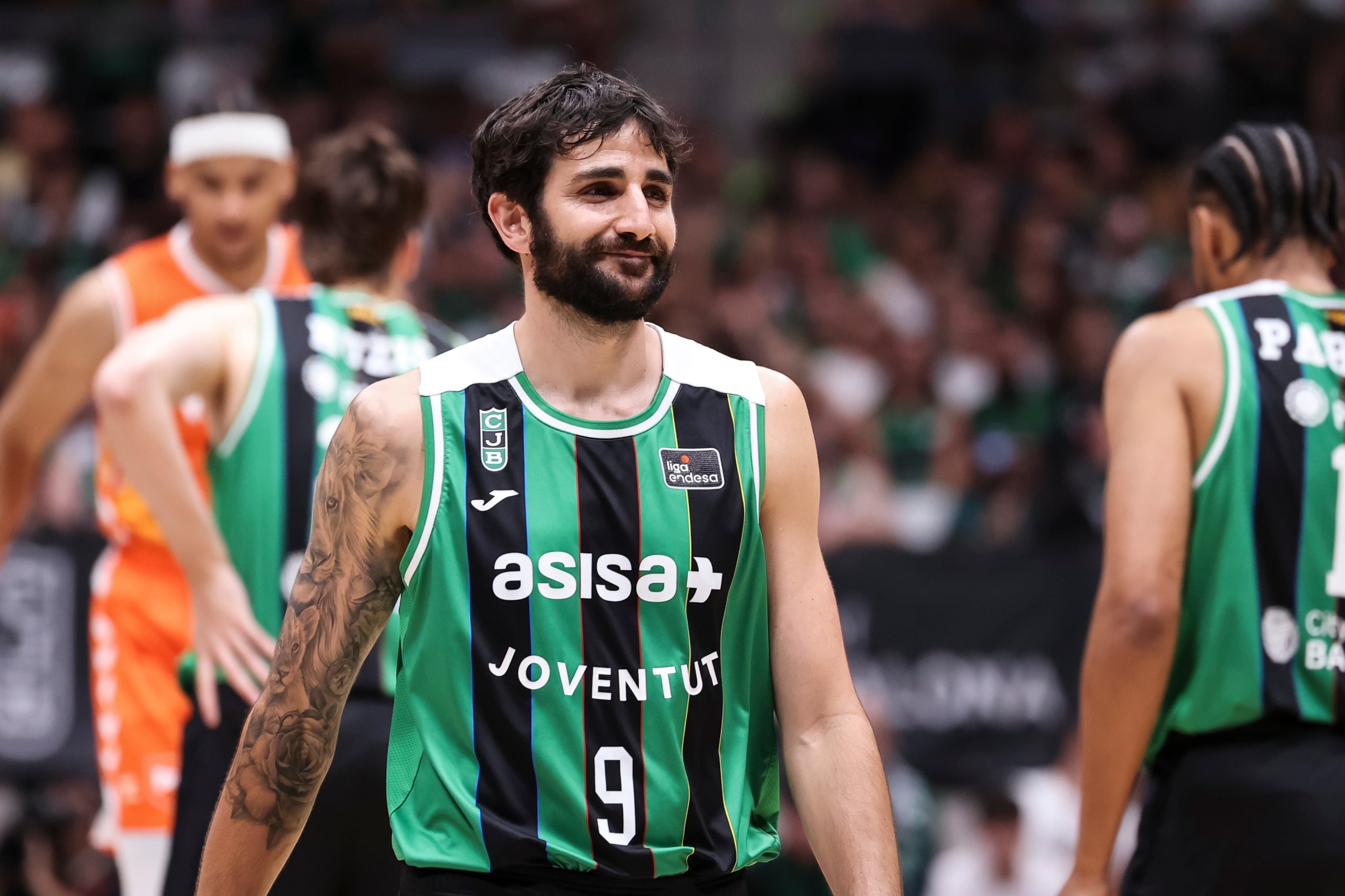 Ricky Rubio a l'Olímpic de Badalona. | Europa Press