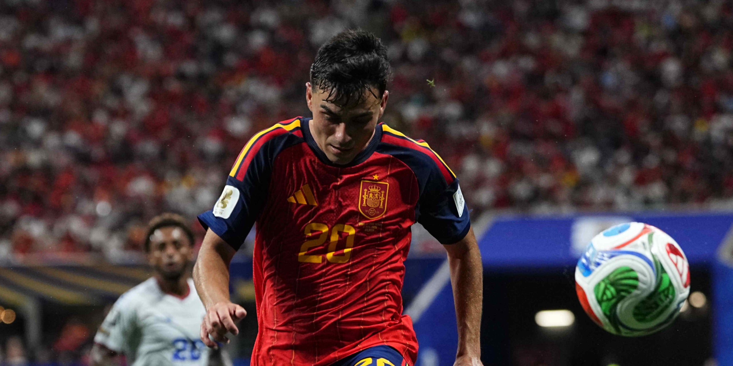Pedri González, durant l'Espanya-Cap Verd del Mundial 2026 | Europa Press