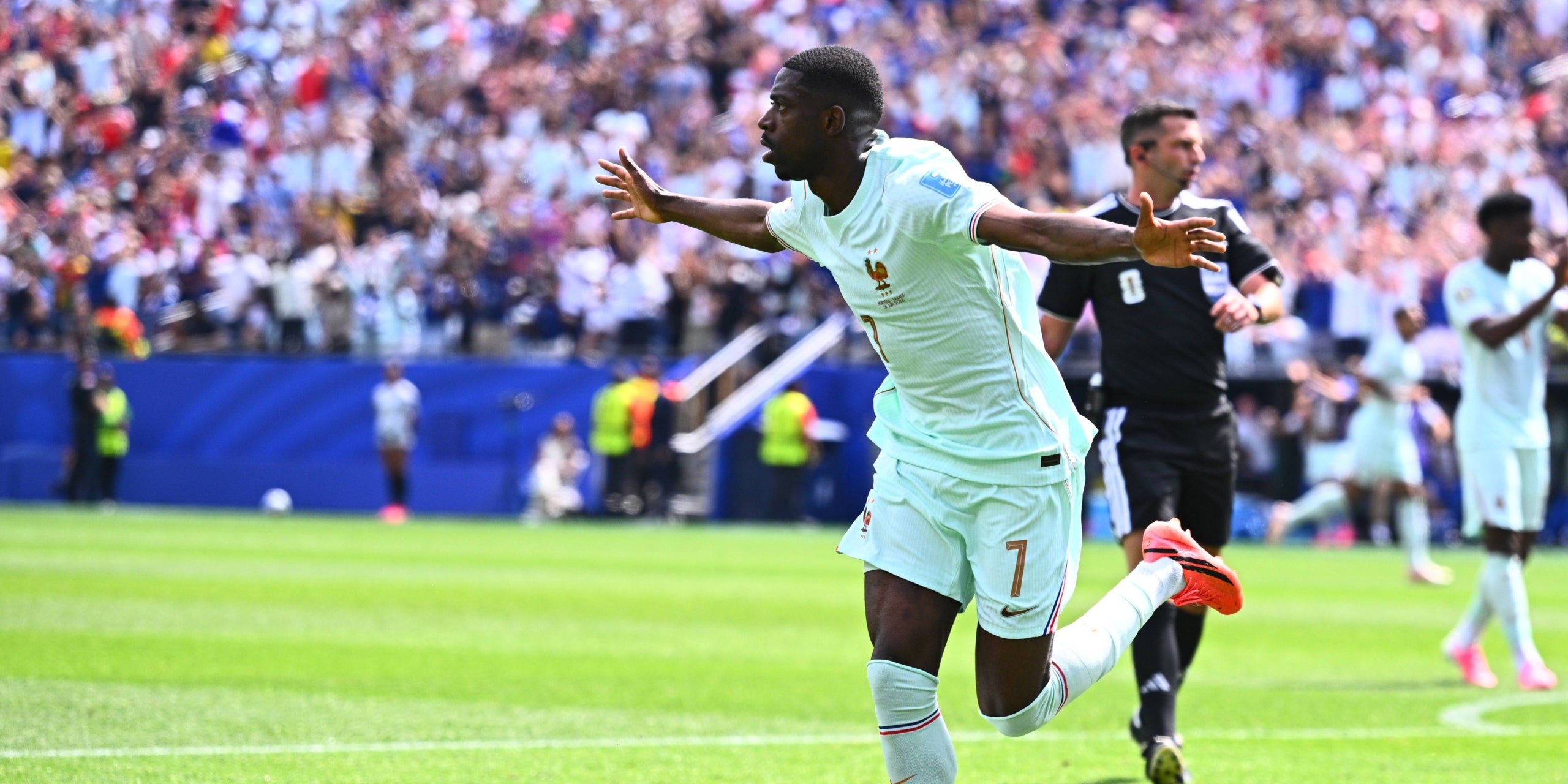 Dembélé ha fet un partit brillant contra Noruega. | Europa Press