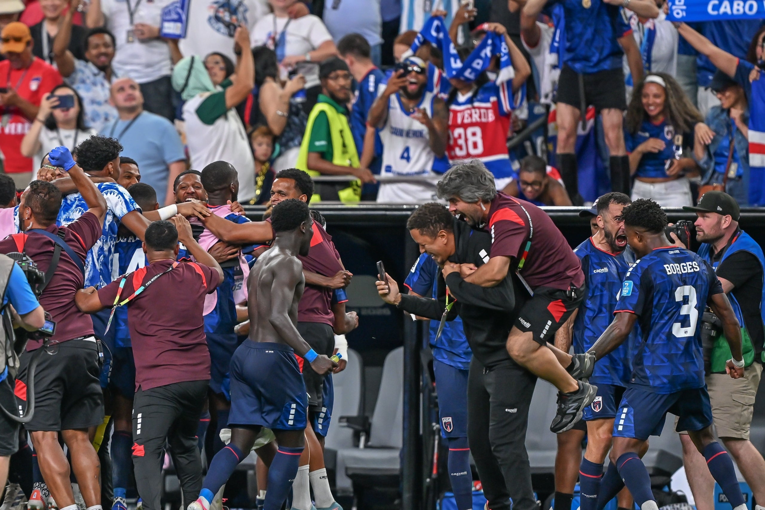 Cap Verd ha fet història i s'ha classificat als setxens de final. | Europa Press