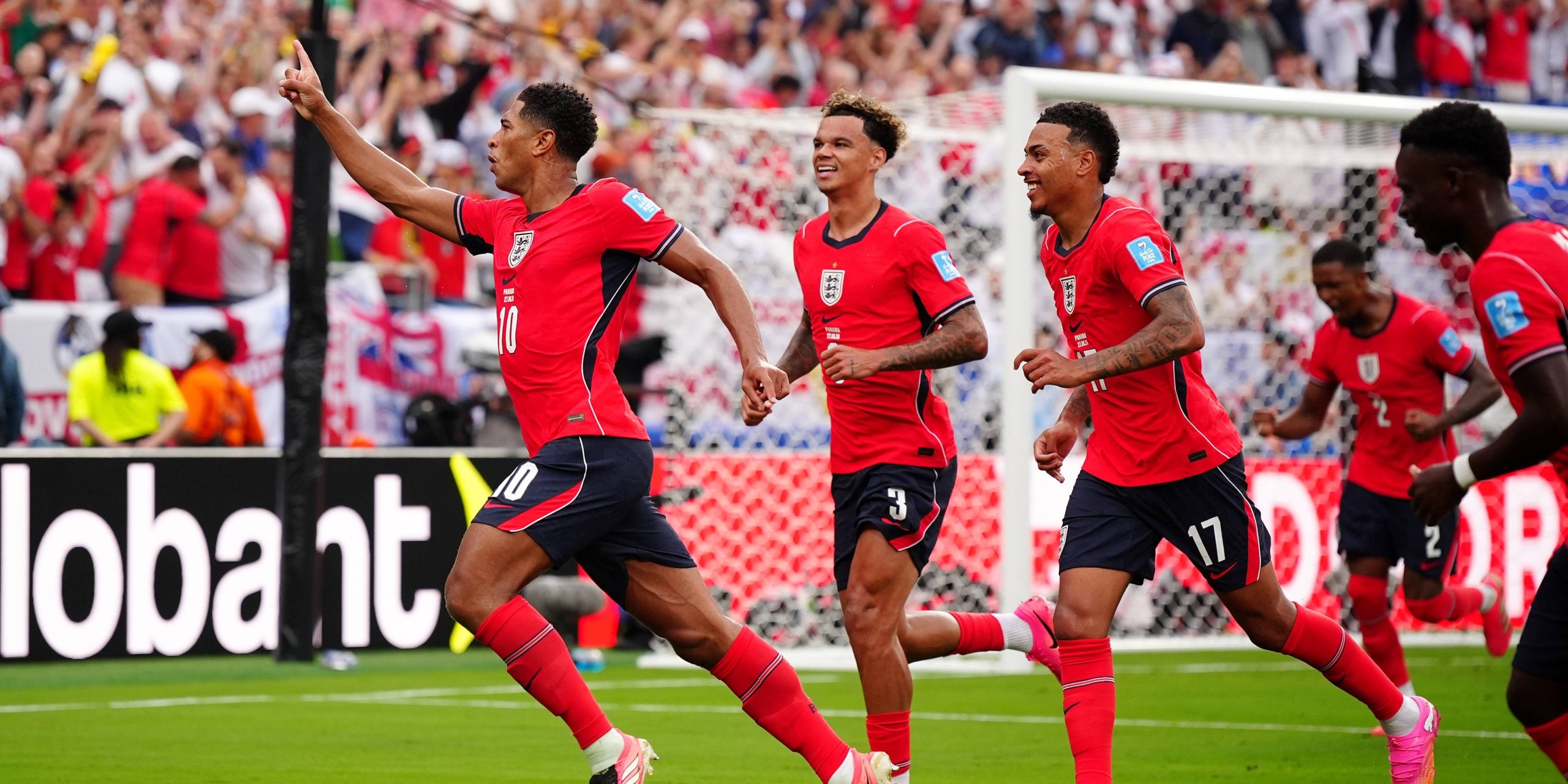 Bellingham, autor del primer gol d'Anglaterra. | Europa Press