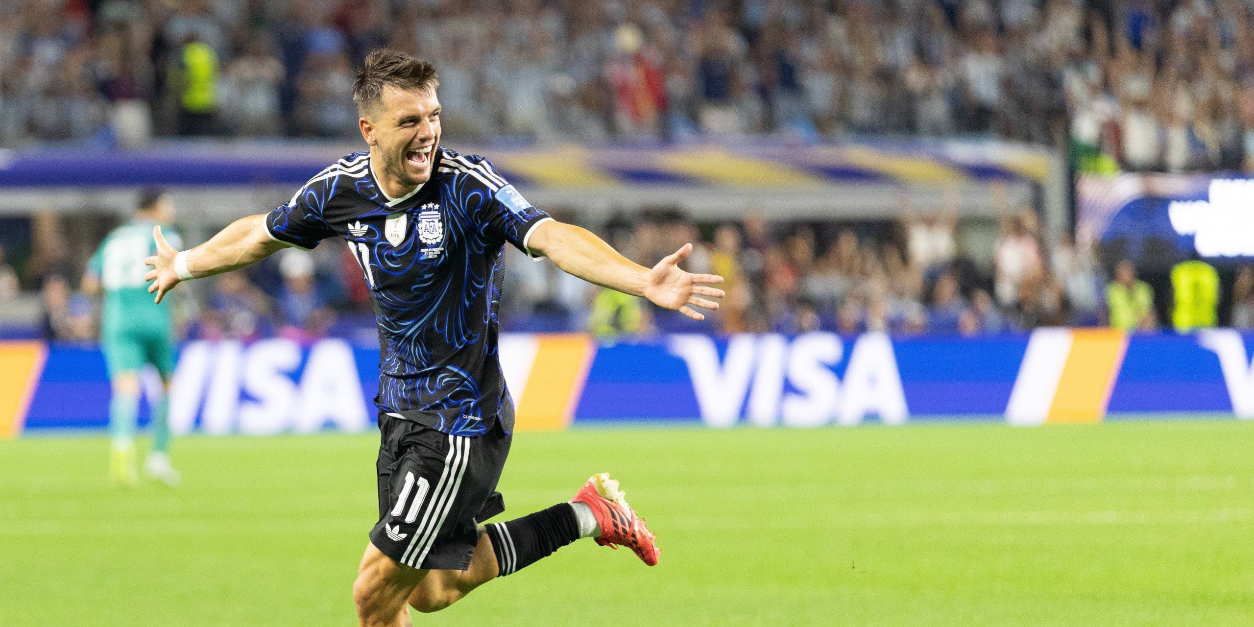 Lo Celso ha marcat el primer gol del partit. | Europa Press