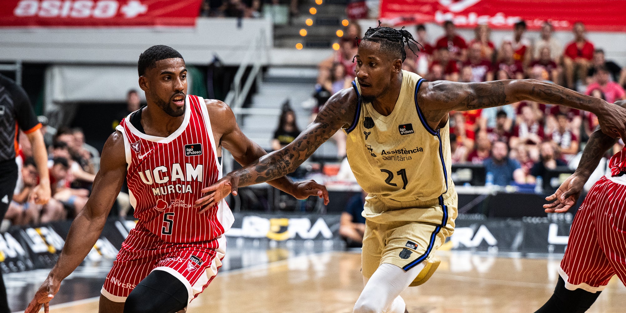 Will Clyburn, durant l'UCAM Múrcia-Barça dels play-offs de l'ACB | FC Barcelona