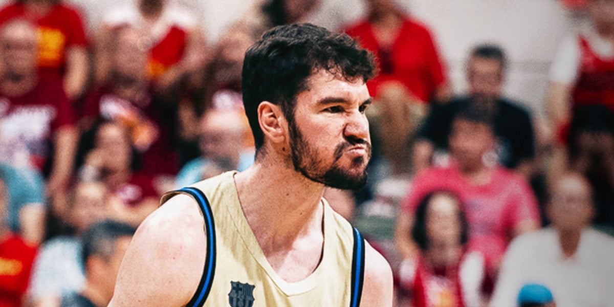 Darío Brizuela, durant l'UCAM Múrcia-Barça dels play-offs de l'ACB | FC Barcelona
