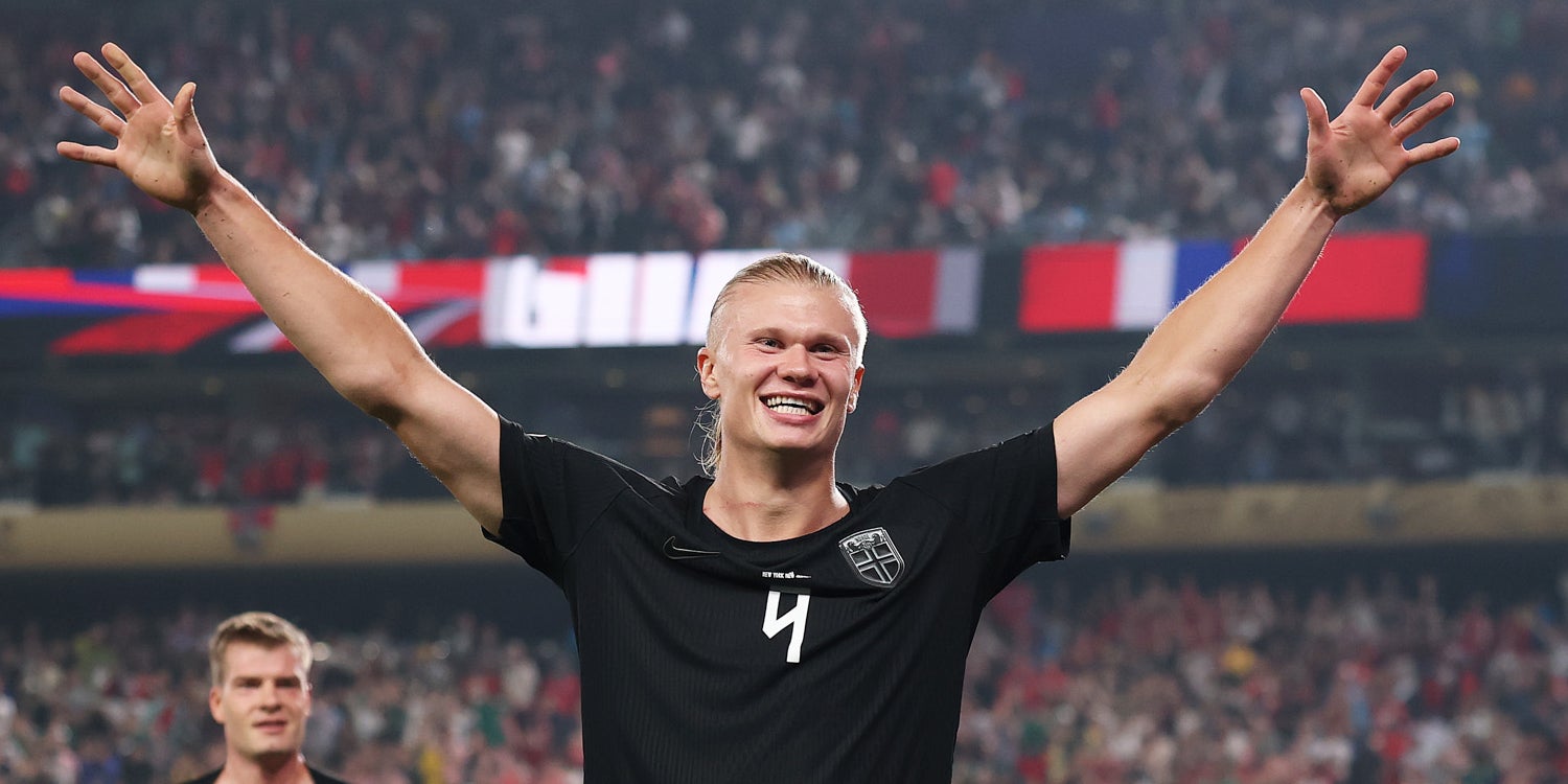 Erling Haaland, celebrando un gol durante el Mundial 2026 | FIFA
