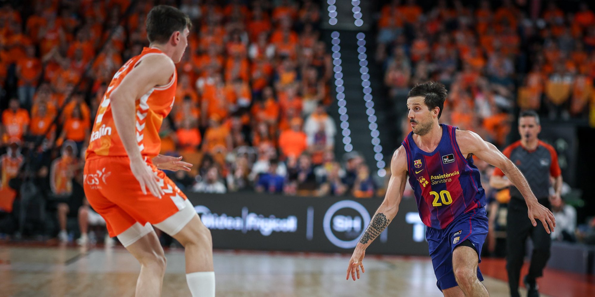 Nico Laprovittola, durant el València Basket-Barça de la final de l'ACB | FC Barcelona
