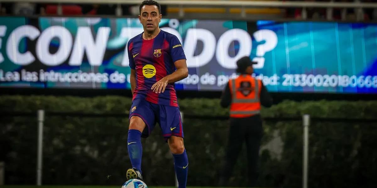 Xavi Hernández, durant un partit amb els Barça Legends | FC Barcelona