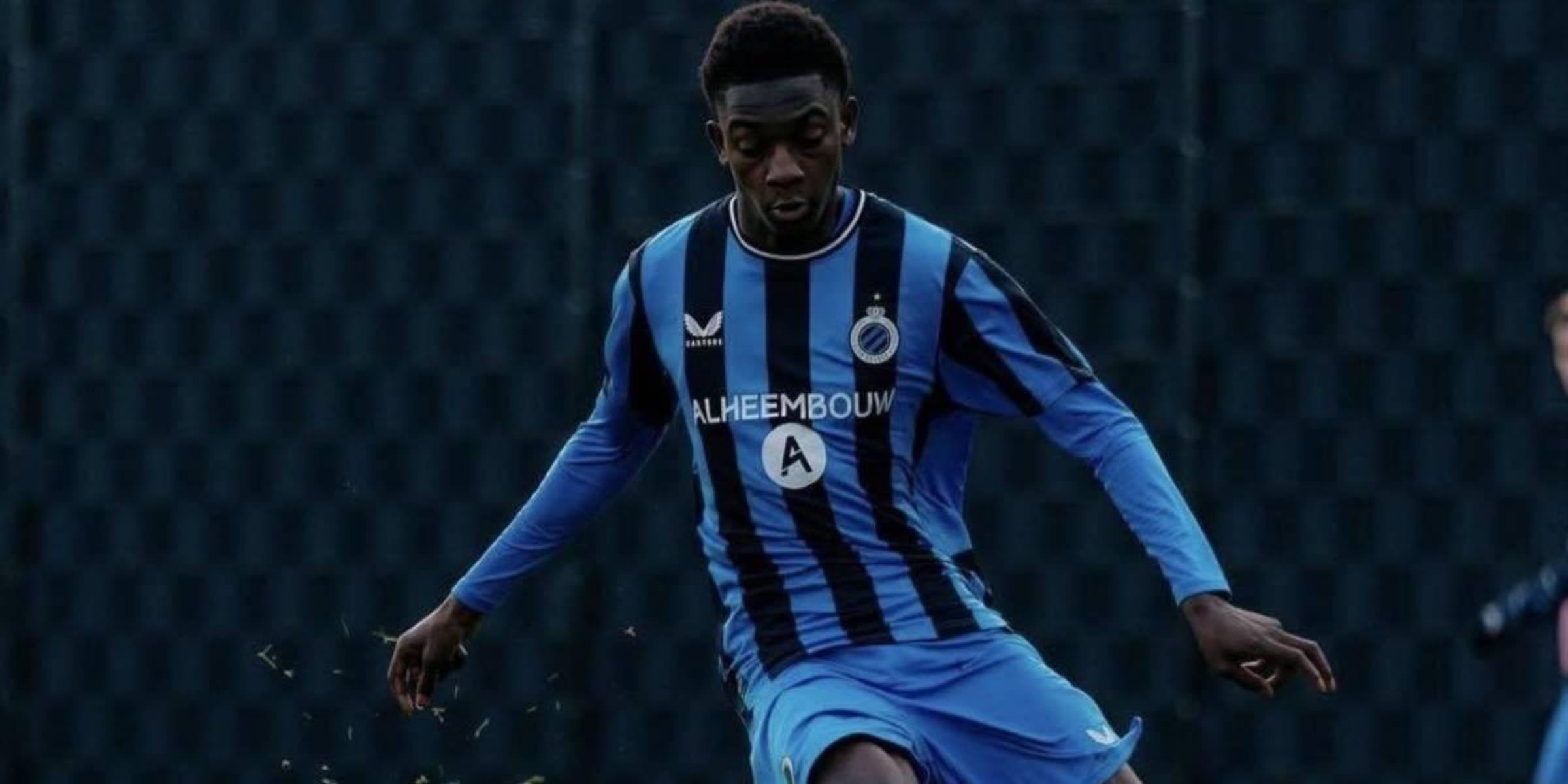 Jesse Bisiwu, el proper nou fitxatge del Barça. | Club Bruges