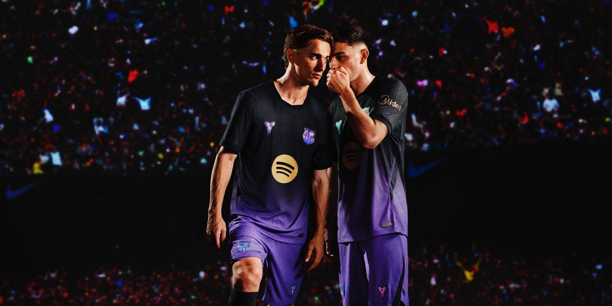 Gavi i Pedri, amb la segona equipació de la temporada 2026/27 | FC Barcelona