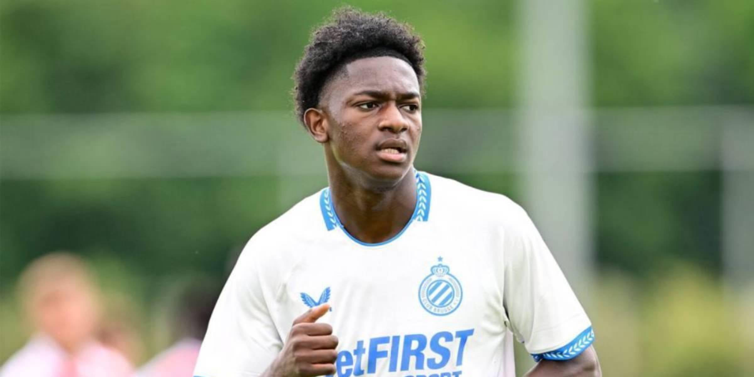 Jesse Bisiwu, nova aposta jove del Barça. | Club Bruges