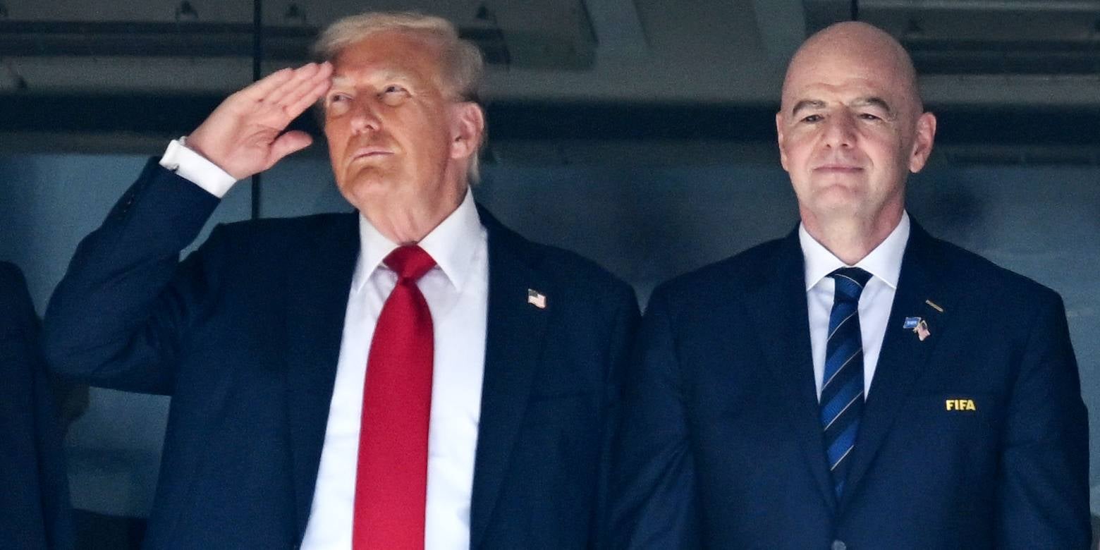 Donald Trump i Gianni Infantino, en una imatge d'arxiu | Europa Press
