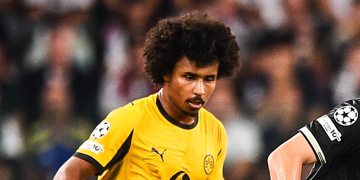 Karim Adeyemi, durant un partit amb el Borussia Dortmund | Europa Press