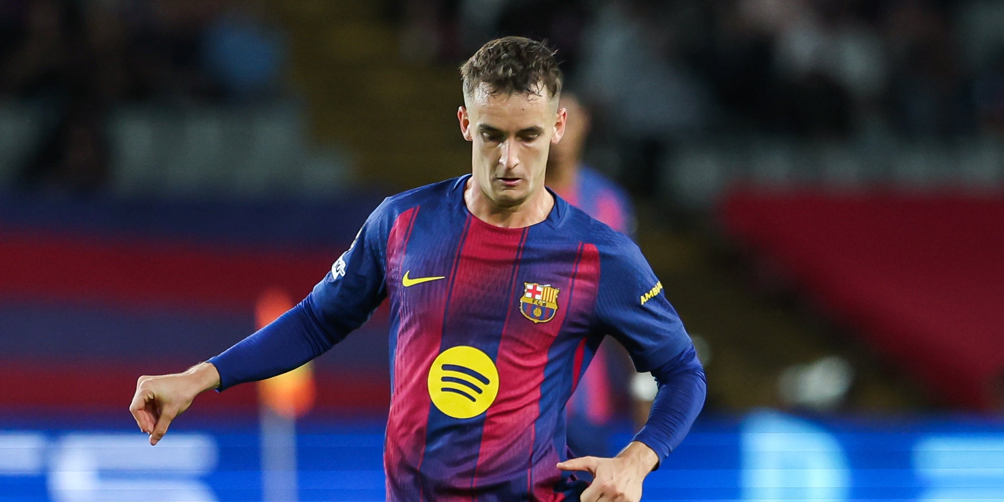 Marc Casadó, durant un partit amb el Barça | Europa Press