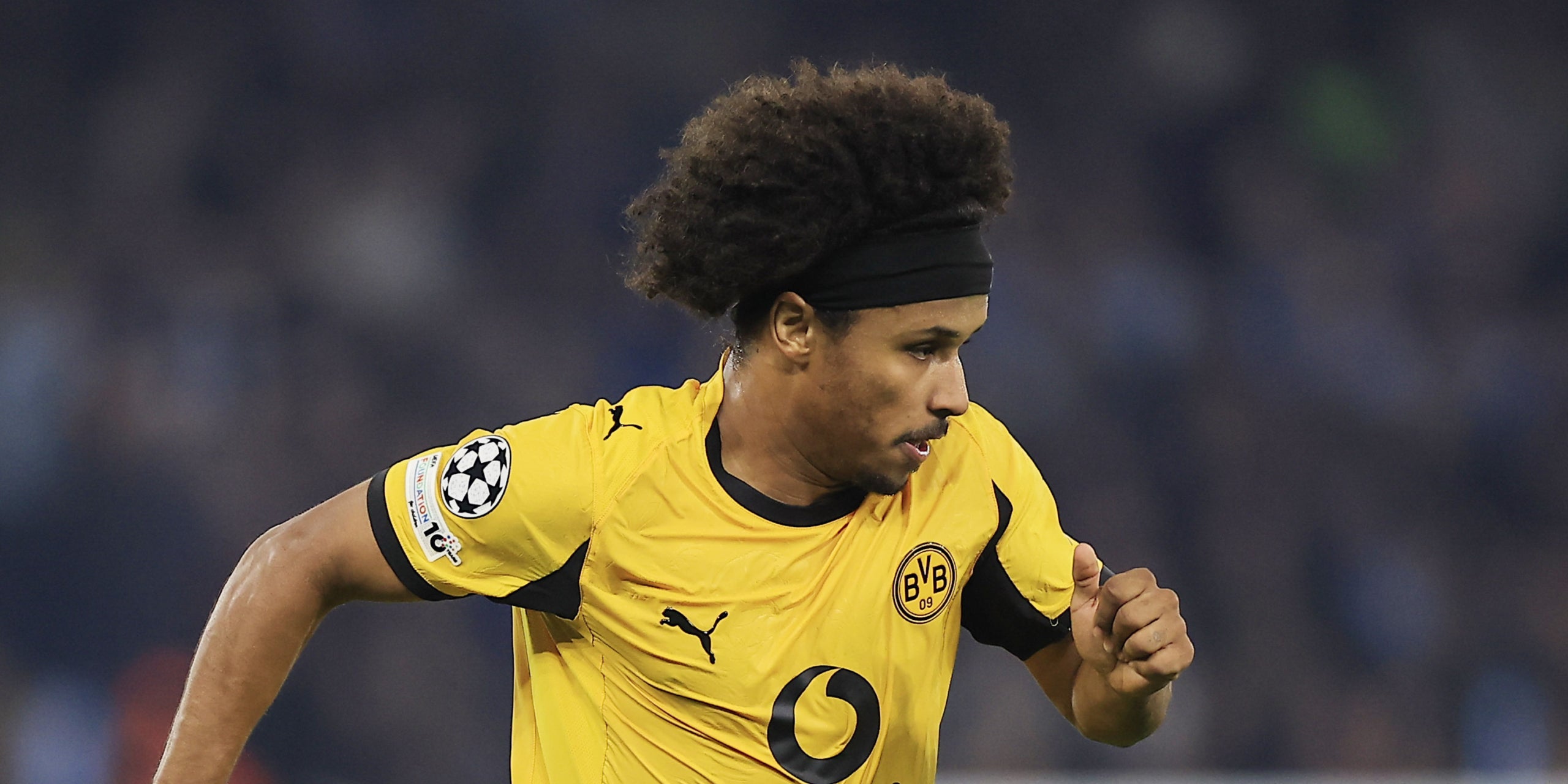Karim Adeyemi, durant un partit amb el Borussia Dortmund | Europa Press