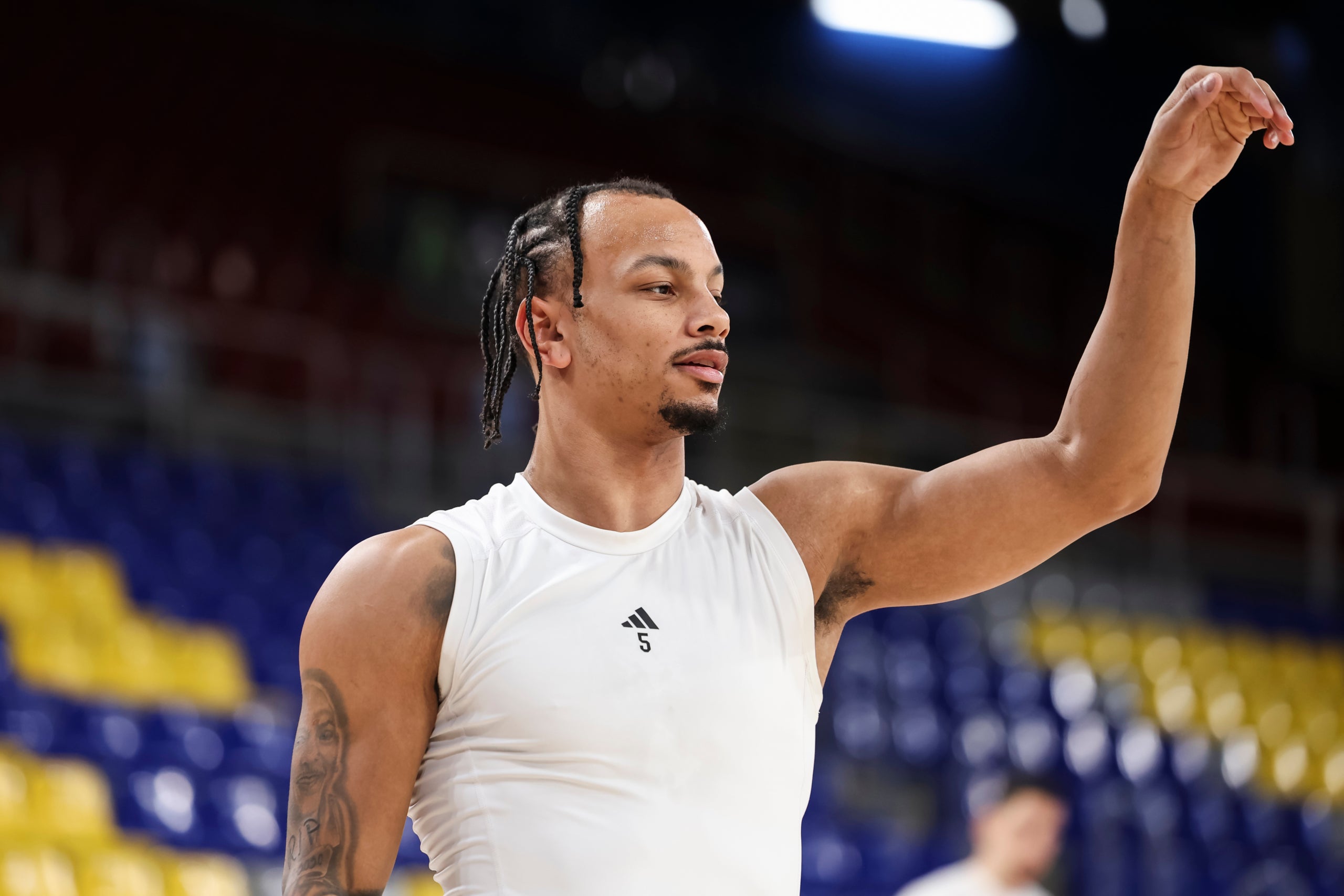Justin Robinson, al Palau Blaugrana | Europa Press