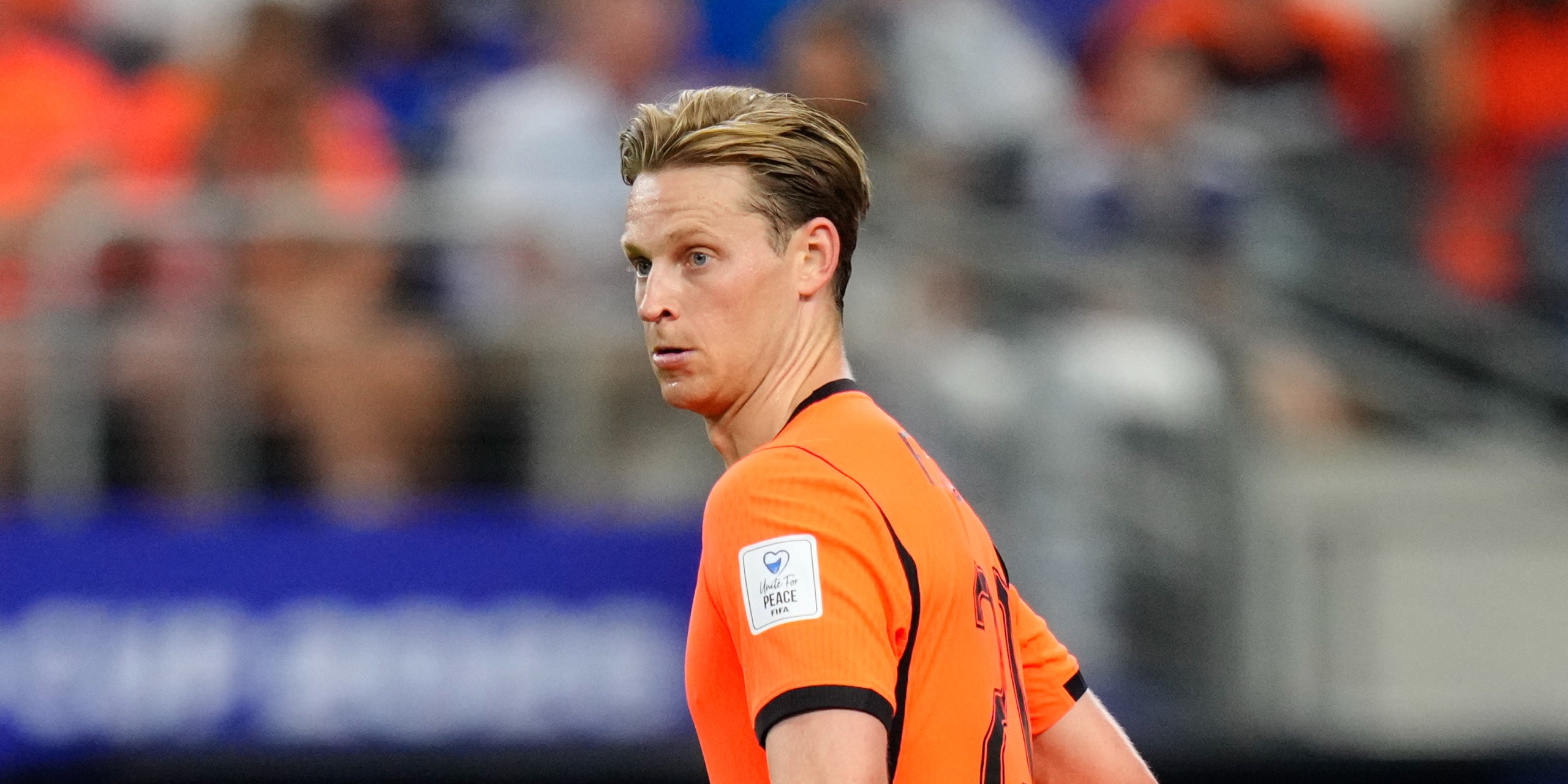 Frenkie de Jong, durant un partit amb la selecció neerlandesa al Mundial 2026 | Europa Press