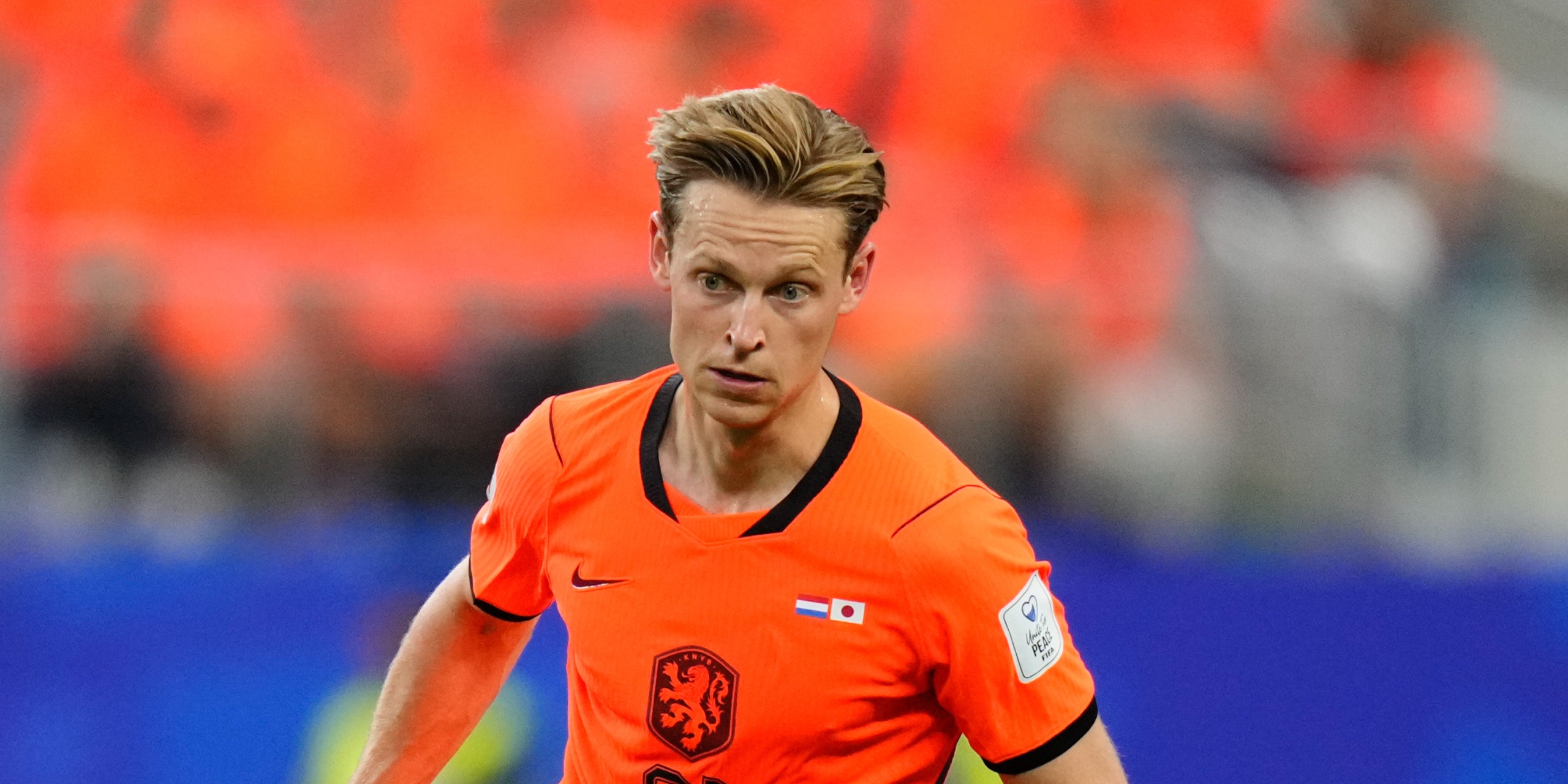 Frenkie de Jong, durant un partit amb els Països Baixos | Europa Press