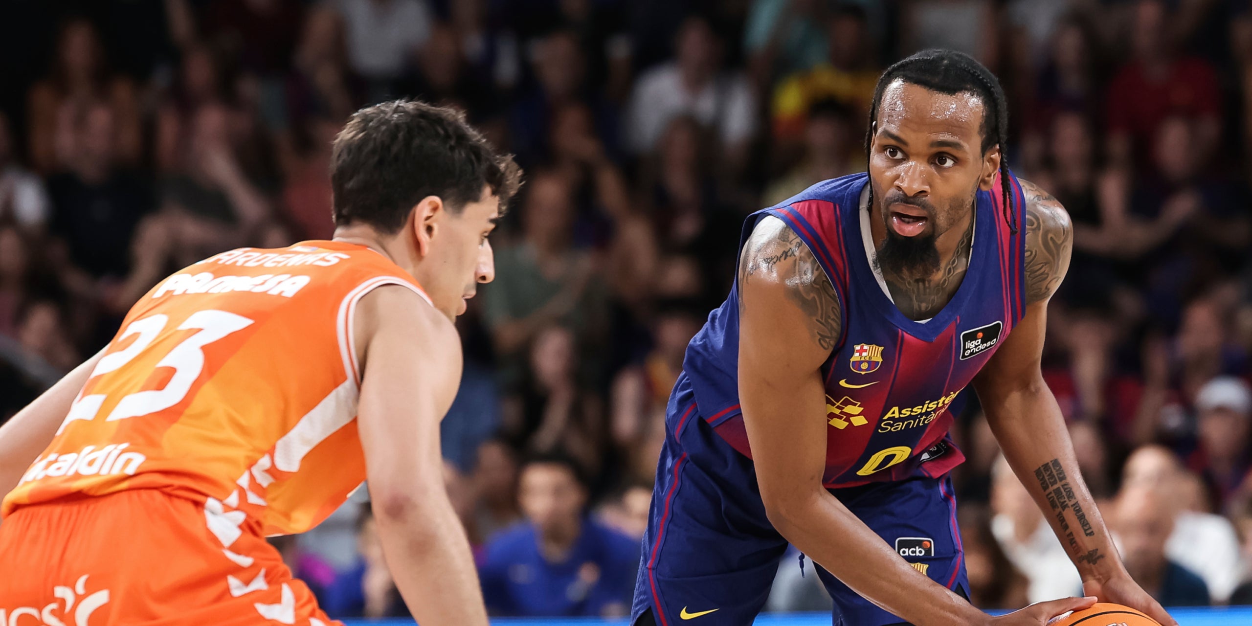 Kevin Punter, durant la final de la Lliga Endesa entre el Barça i el València Basket | Europa Press