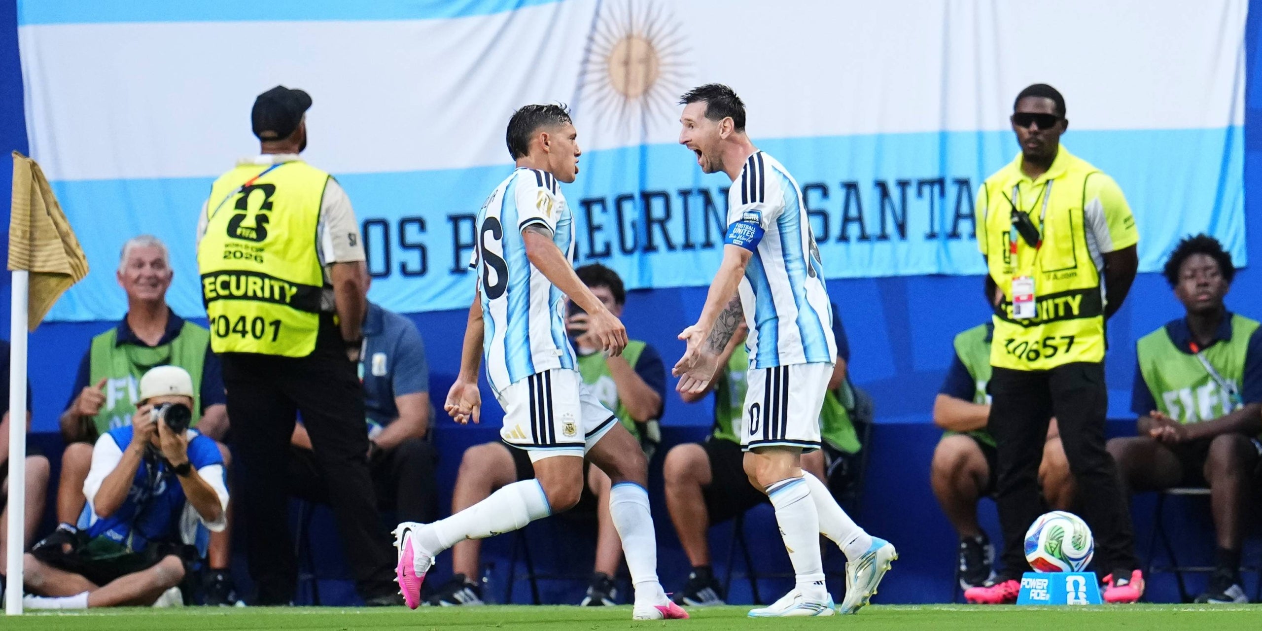 Messi, autor del primer gol argentí. | Europa Press
