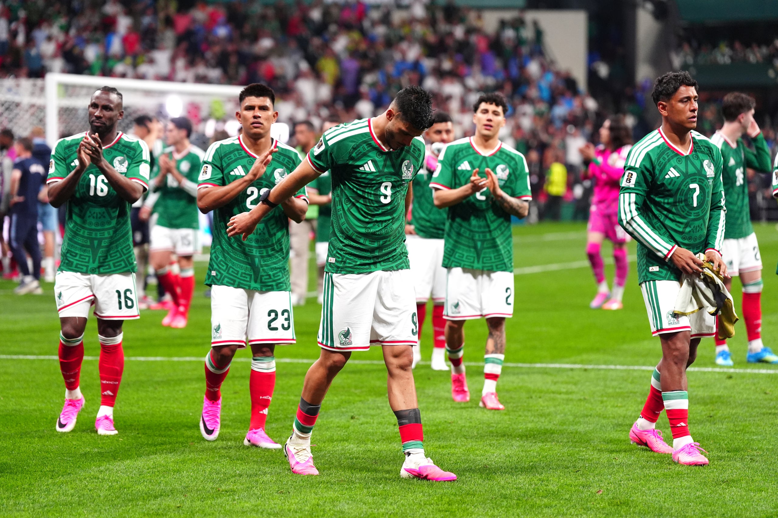 Els jugadors mexicans, després de l'eliminació al Mundial | Europa Press